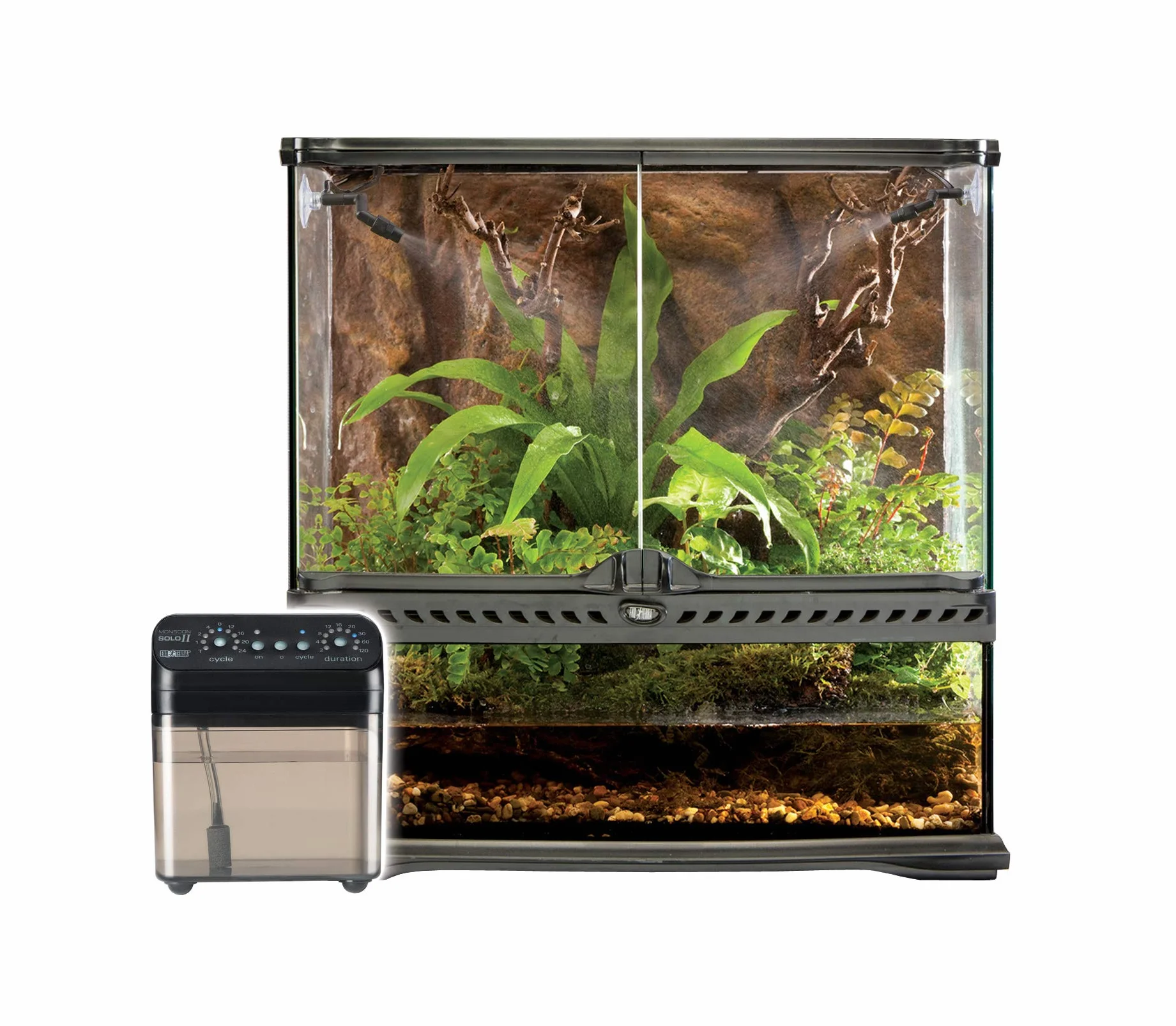 Exo Terra Solo 2 System Zraszania 1,5 L Czarny