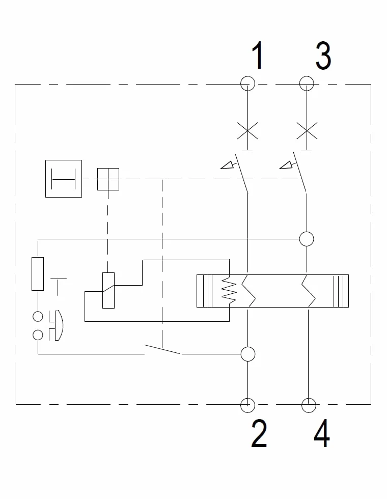 SIEMENS Ingenuity for life - 5SU13566KK10 przełącznik FI/LS, 6 kA, 1P+N, typ A, 30 mA, B-Char, In: 10 A, Un AC: 230 V