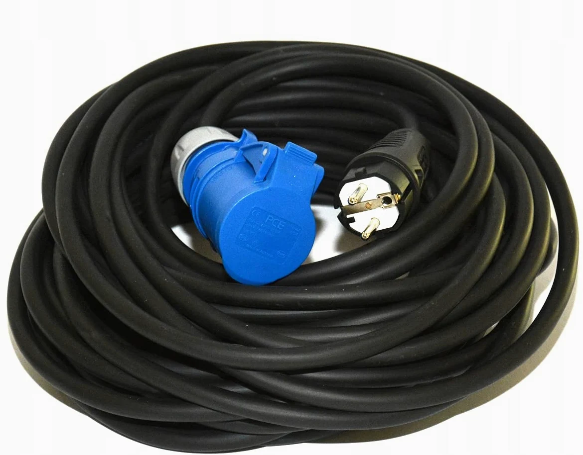 Hilark Cable Tech Adapter kampera H05VV-F 3x1,5 CAMPING 50m CEE