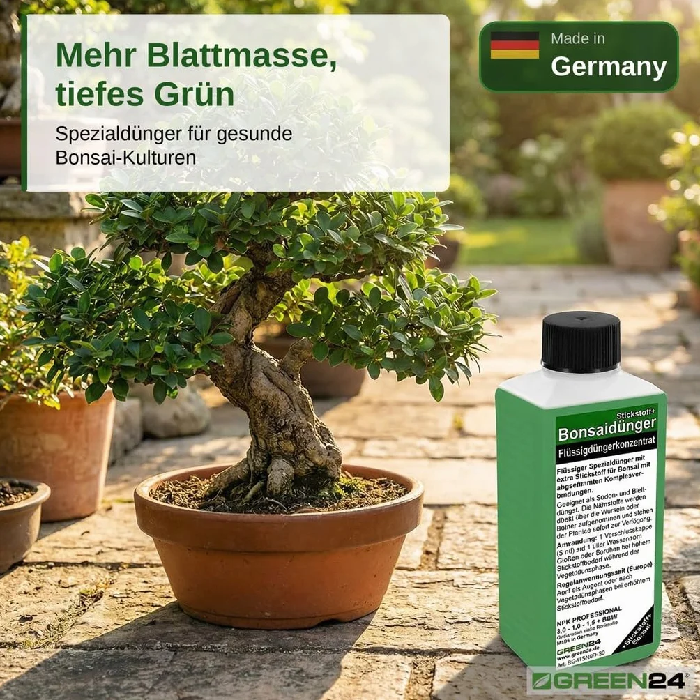 Green24 BOA75N50N50 Nawóz Do Nawożenia Roślin Bonsai, 250ml