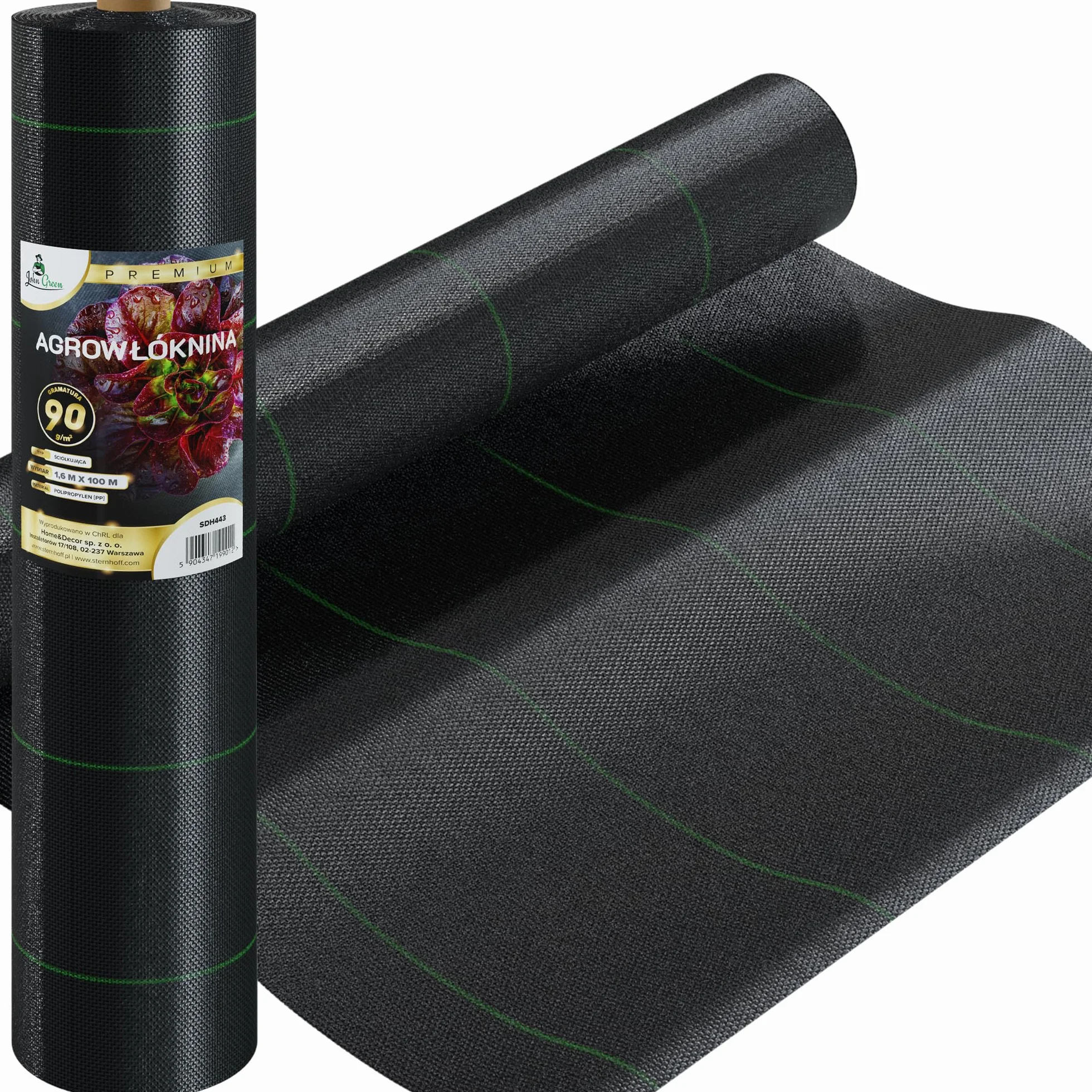 Agrowłóknina antychwastowa 90g 1,6x100m