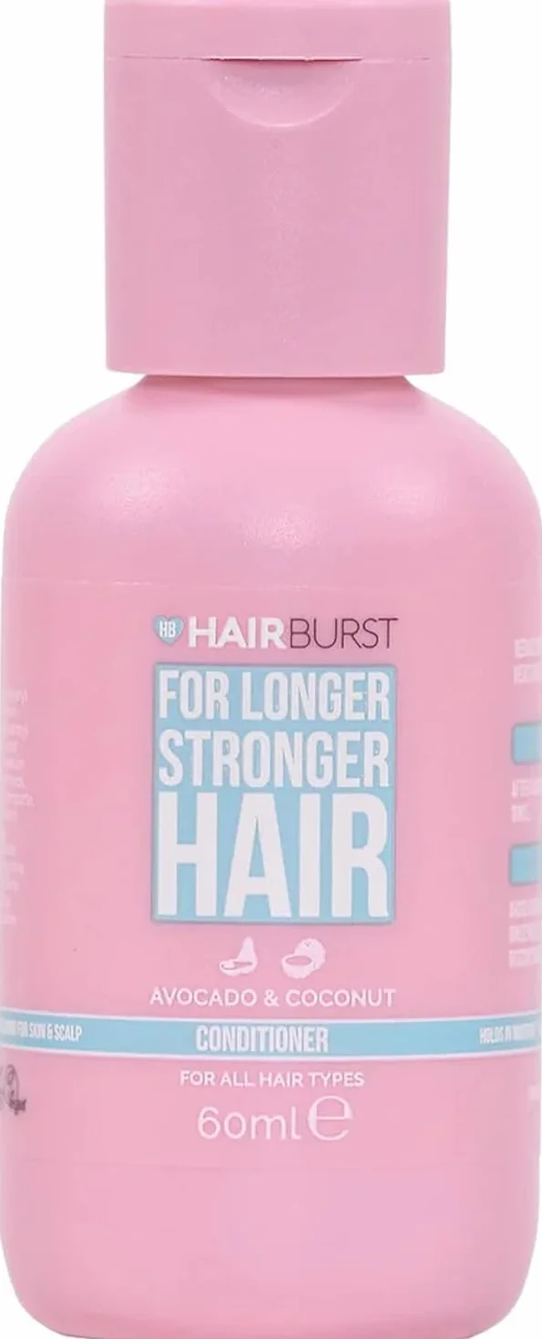 HAIR BURST Odżywka Podróżna dla Kobiet - Wakacyjna Odżywka przeciw Wypadaniu Włosów i Przerzedzaniu - Wspomaga Zdrowy Wzrost Włosów - Pomaga Uzyskać Piękne, Długie Włosy - Mini