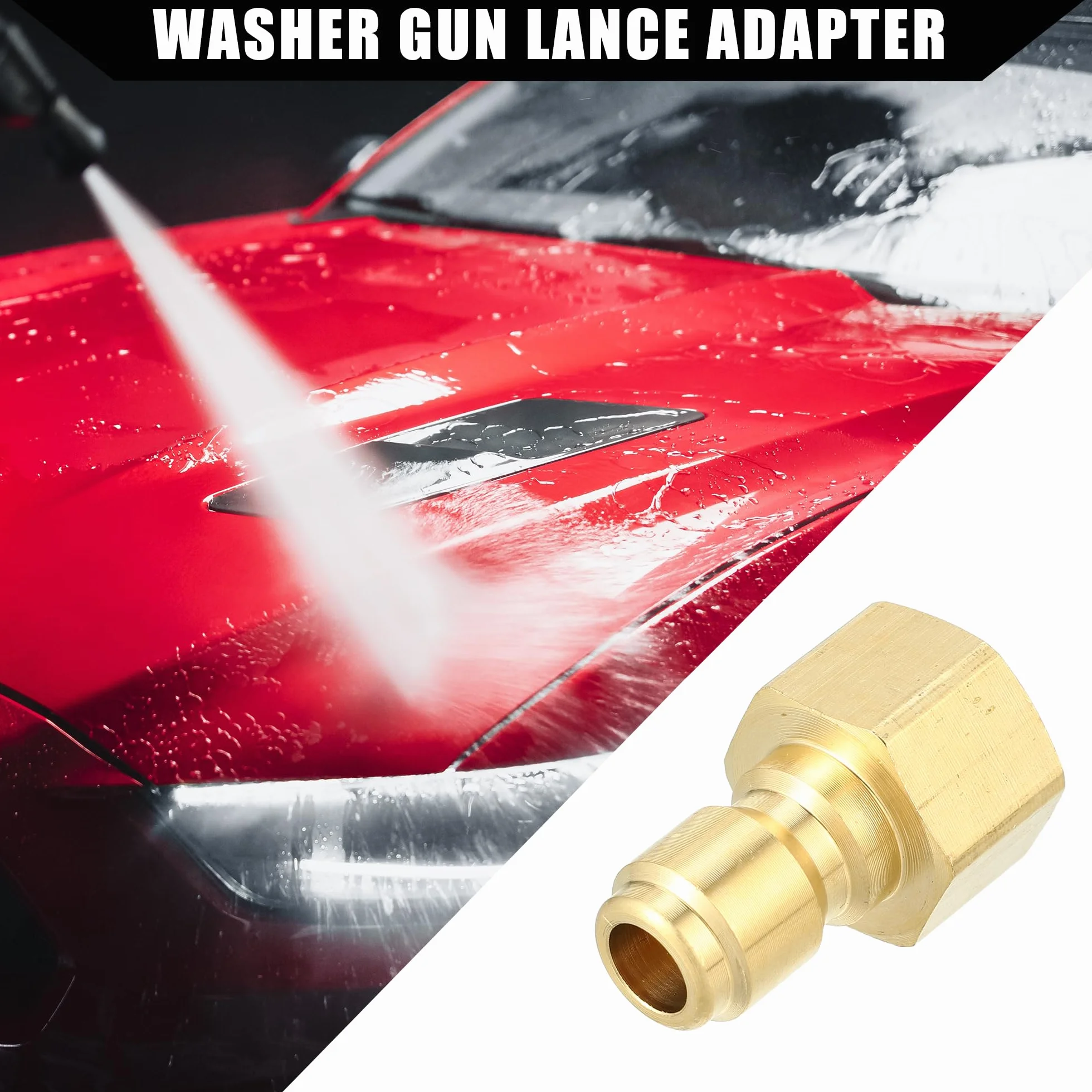Adapter do myjki ciśnieniowej M18 x 1,5 mosiężny uniwersalny 1 szt.