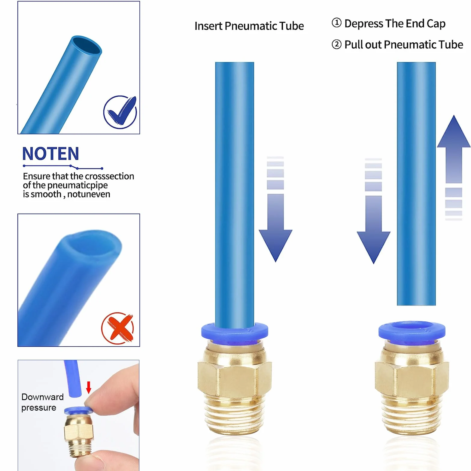 30 sztuk złączy pneumatycznych 6 mm G1/8" BSP gwint zewnętrzny szybkozłączka mosiężna prosta złączka pneumatyczna do urządzeń automatyki tchawicy