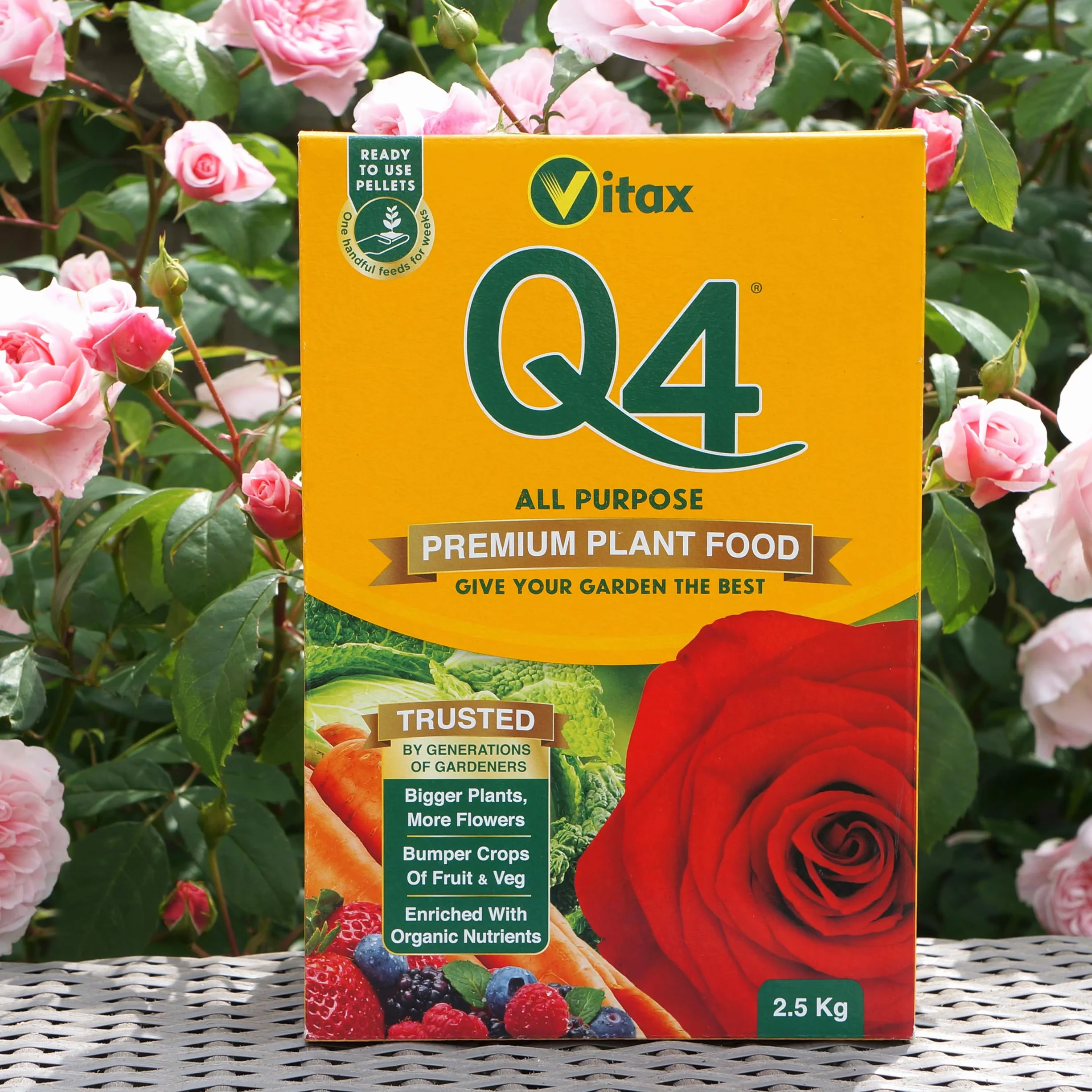 Vitax Q4 uniwersalny nawóz roślinny 2,5 kg