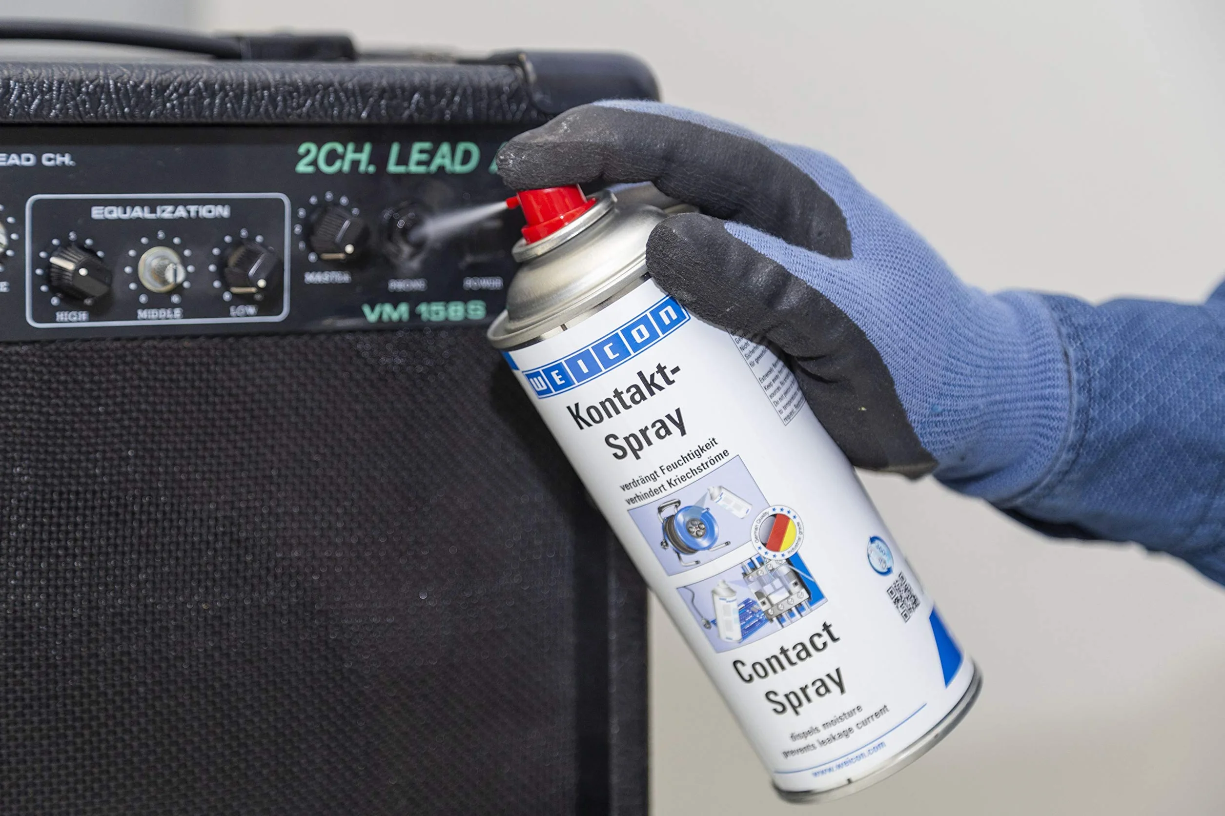 WEICON Spray kontaktowy 400 ml, pielęgnacja i ochrona styków elektronicznych, bezbarwny