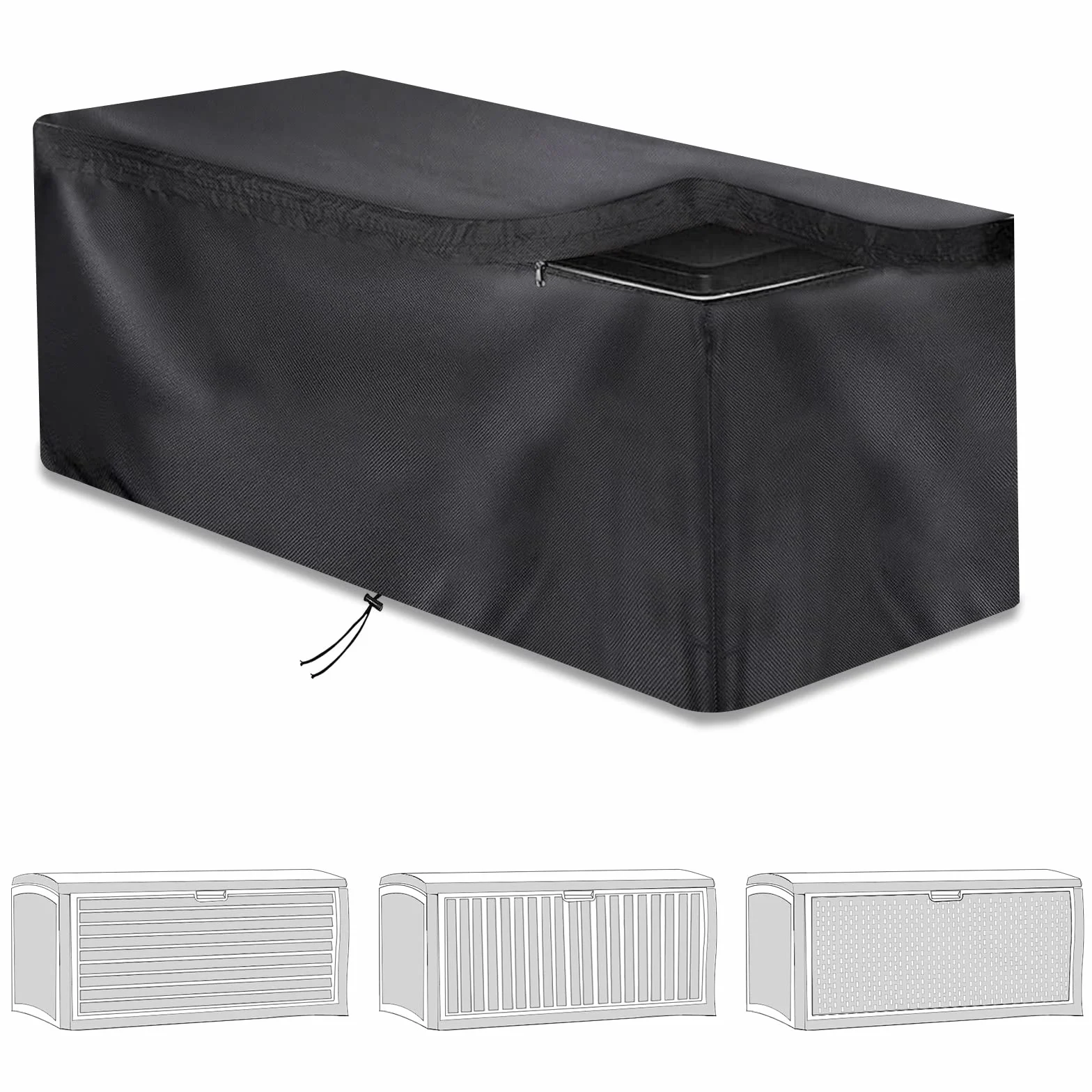 Pokrowiec ochronny Oxford 420D na pudełko do przechowywania 160x76x71 cm