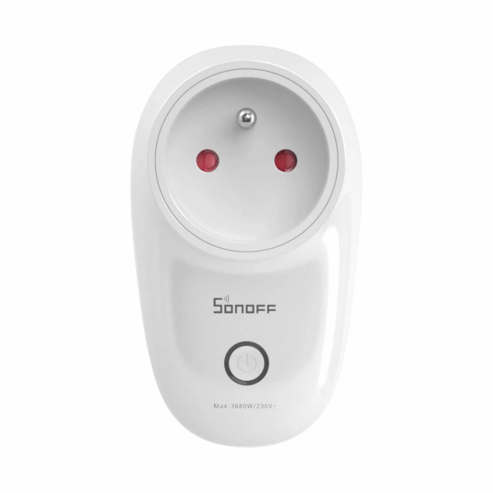 Gniazdo Wi-Fi, inteligentne gniazdo SONOFF S26R2 TPE-FR, gniazda zasilania 16A ze sterowaniem głosowym, pilotem i programem czasowym za pośrednictwem aplikacji eWeLink