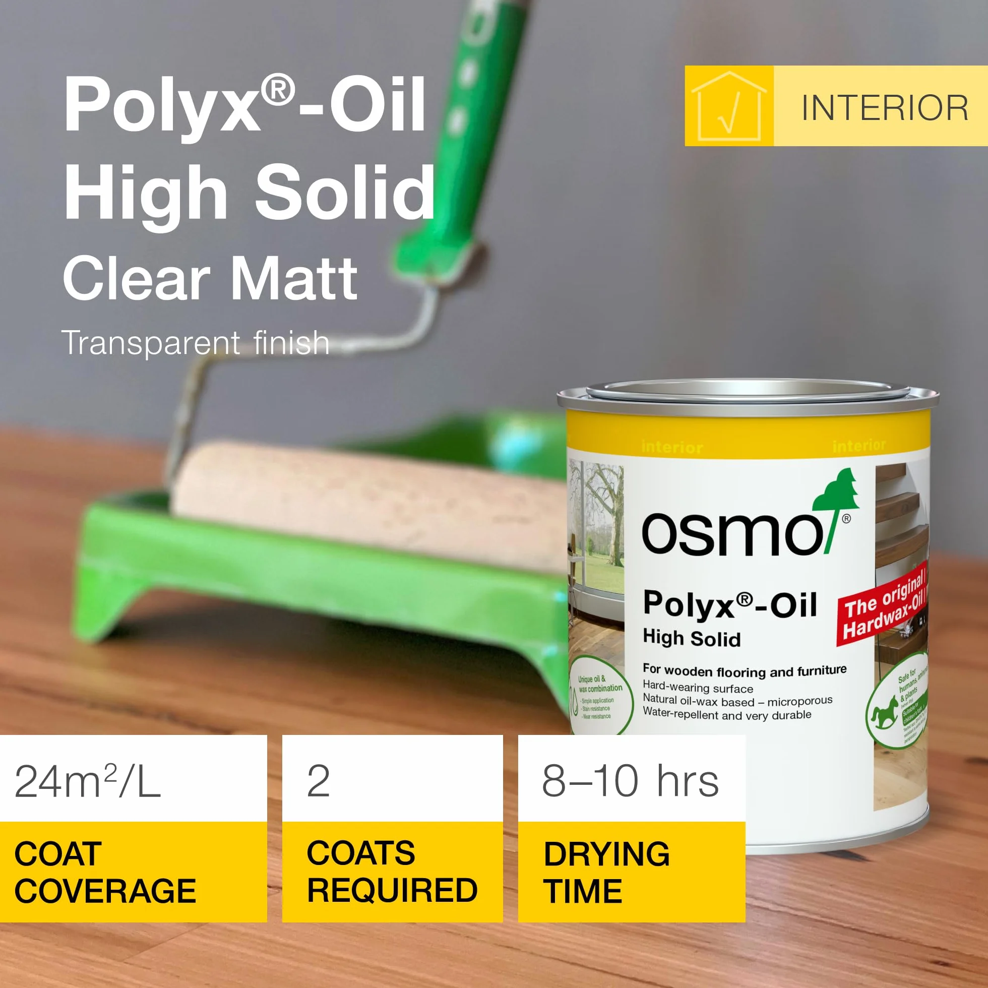 Osmo 750 ml polix olejek z twardego wosku matowy 3062