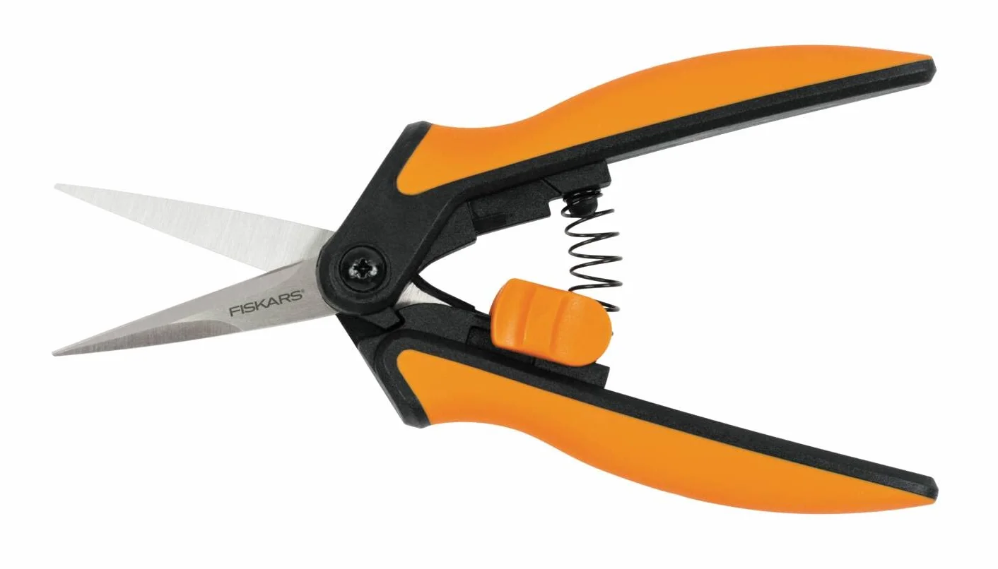 Fiskars Solid Sekator Teleskopowy 21.5 cm Pomarańczowy Czarny