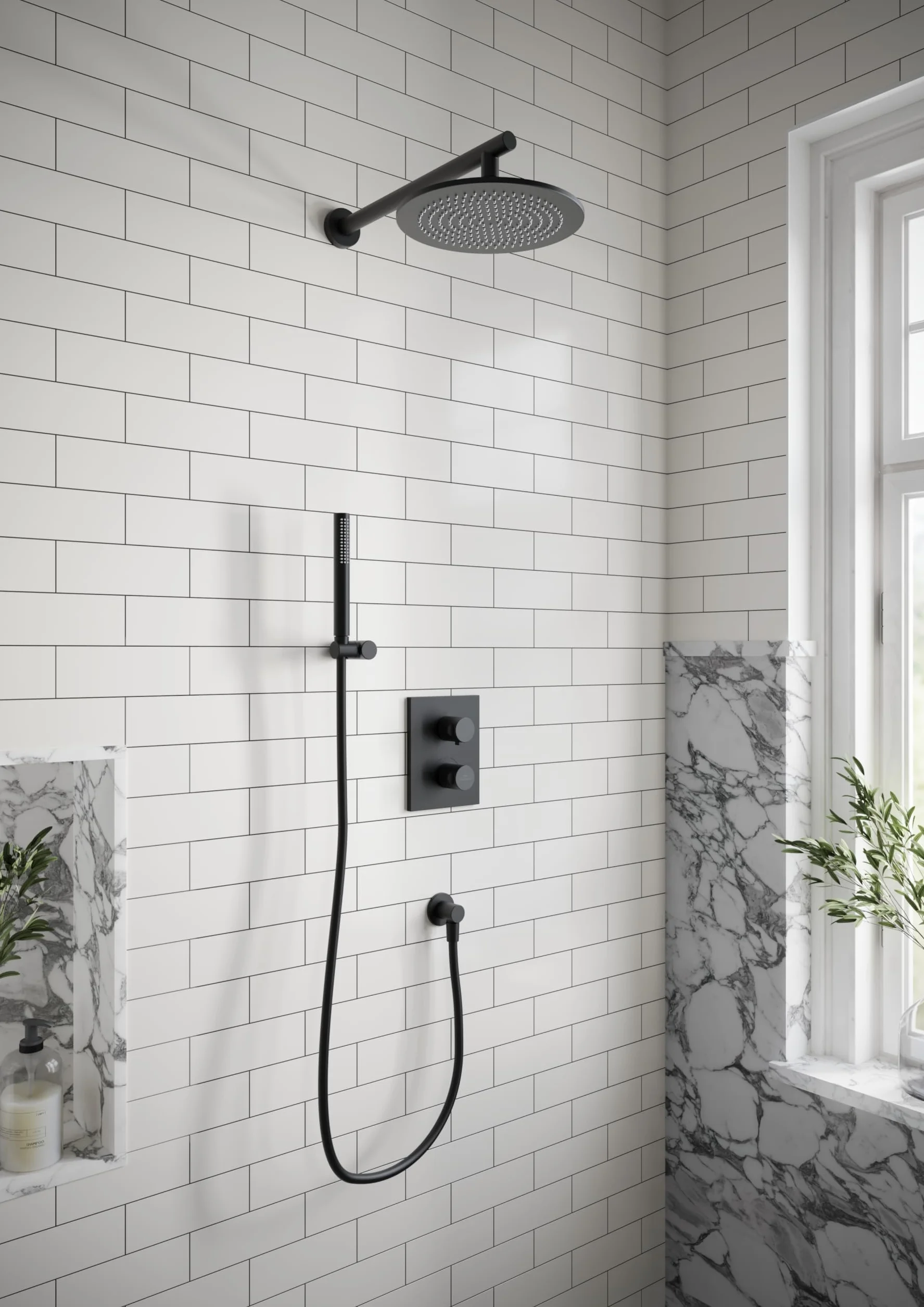 Villeroy & Boch Universal Showers wąż prysznicowy ręczny, elastyczny wąż prysznicowy z zabezpieczeniem przed przekręceniem, wąż prysznicowy do prysznica i wanny, odporny na zginanie, 1,20 m, matowy