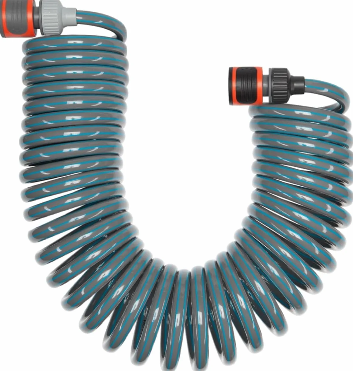 Gardena wąż spiralny 10 m średnica 9 mm zestaw z pistoletem zraszającym 4647-20