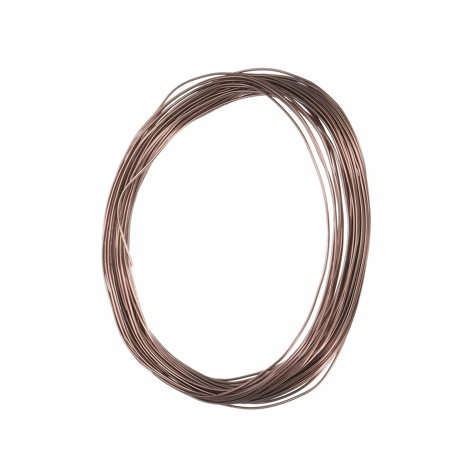 QUARKZMAN Anodowany aluminiowy drut bonsai 0,8 mm 10m brązowy