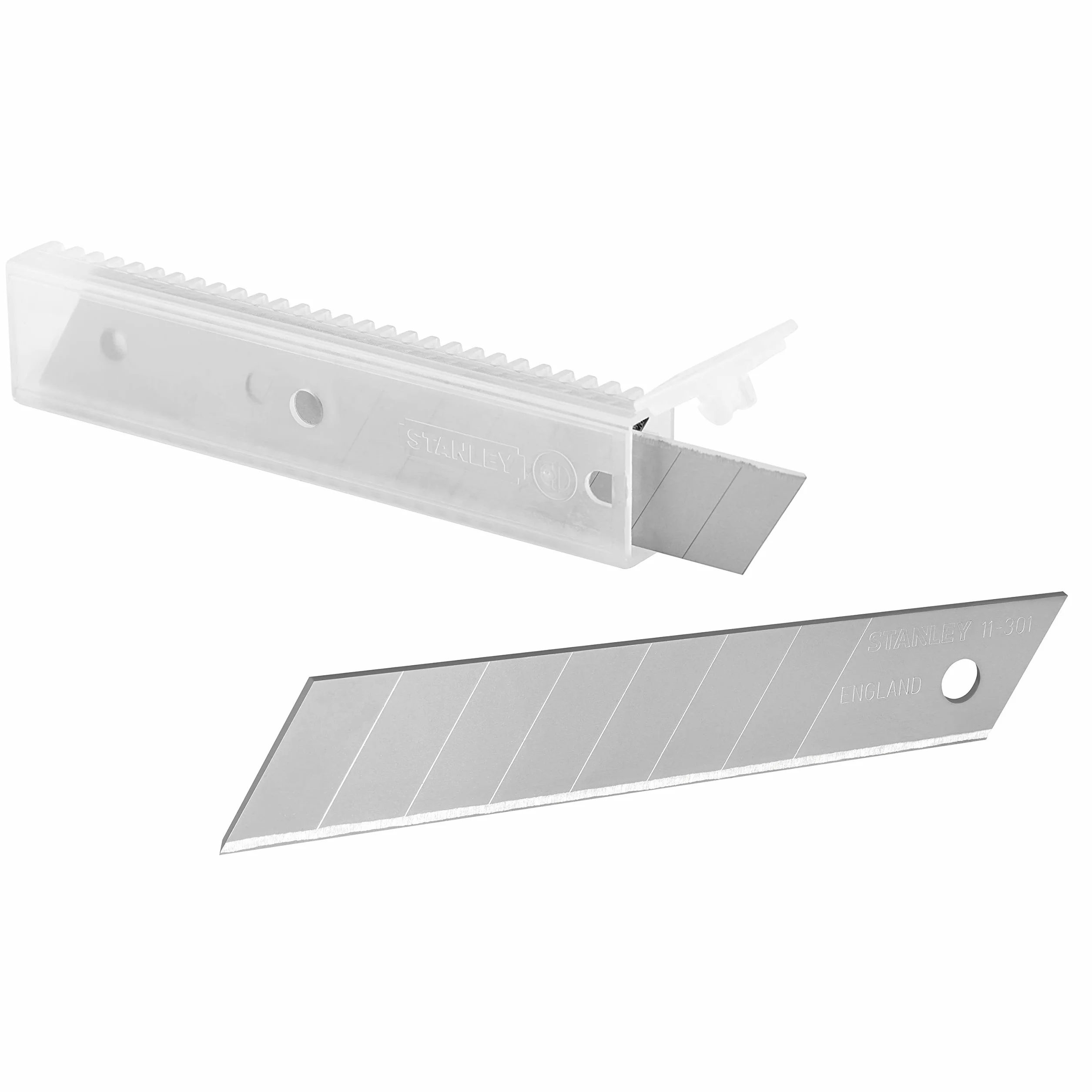 Stanley, Ostrza łamane 18 mm wymienne do noża (10 sztuk), 0-11-301