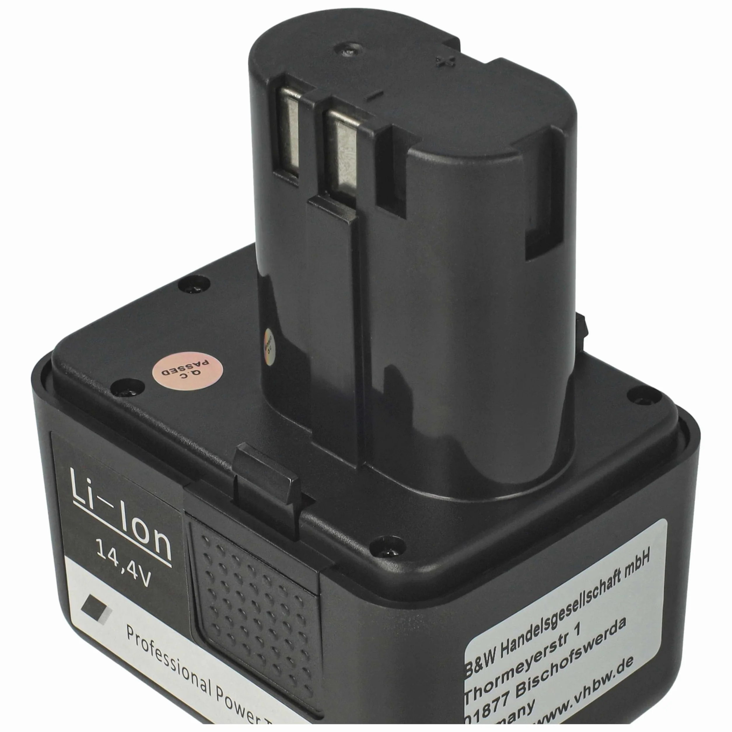 vhbw Akumulator litowo-jonowy 2000 mAh (14,4 V) kompatybilny z elektronarzędziami, narzędziami Powertools Tools Gesipa Accubird, Firebird, Firebird Gold Edition