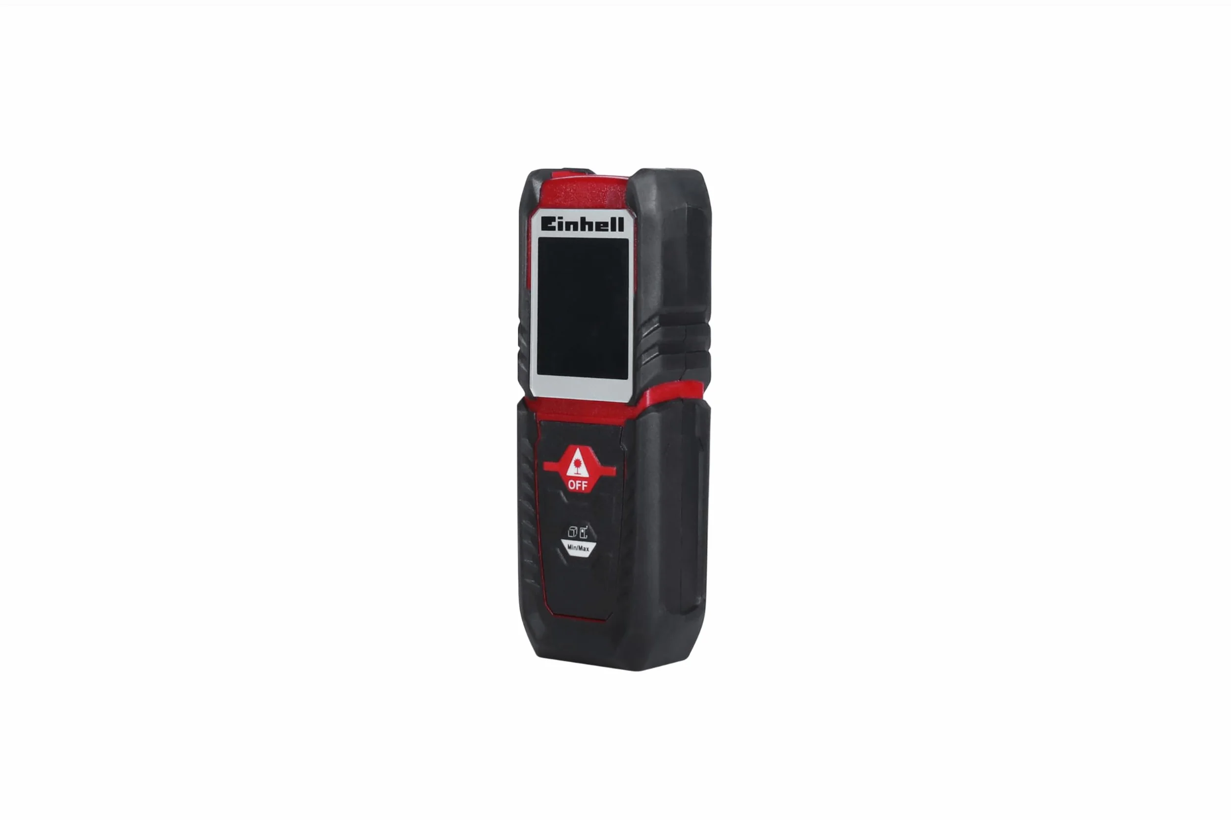Einhell dalmierz laserowy TC-LD 25 (do 25 m, odniesienie pomiarowe przednia lub tylna krawędź, pomiar stały, automatyczne wyłączanie, funkcja bezpieczeństwa, w zestawie torba)