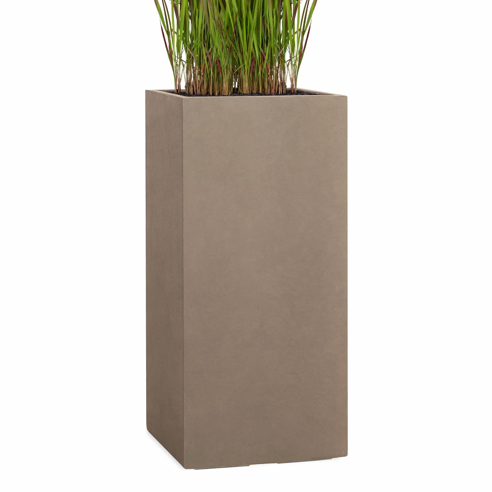 Pflanzwerk Donica Tower Chocolate 60x28x28 cm, mrozoodporna, ochrona UV