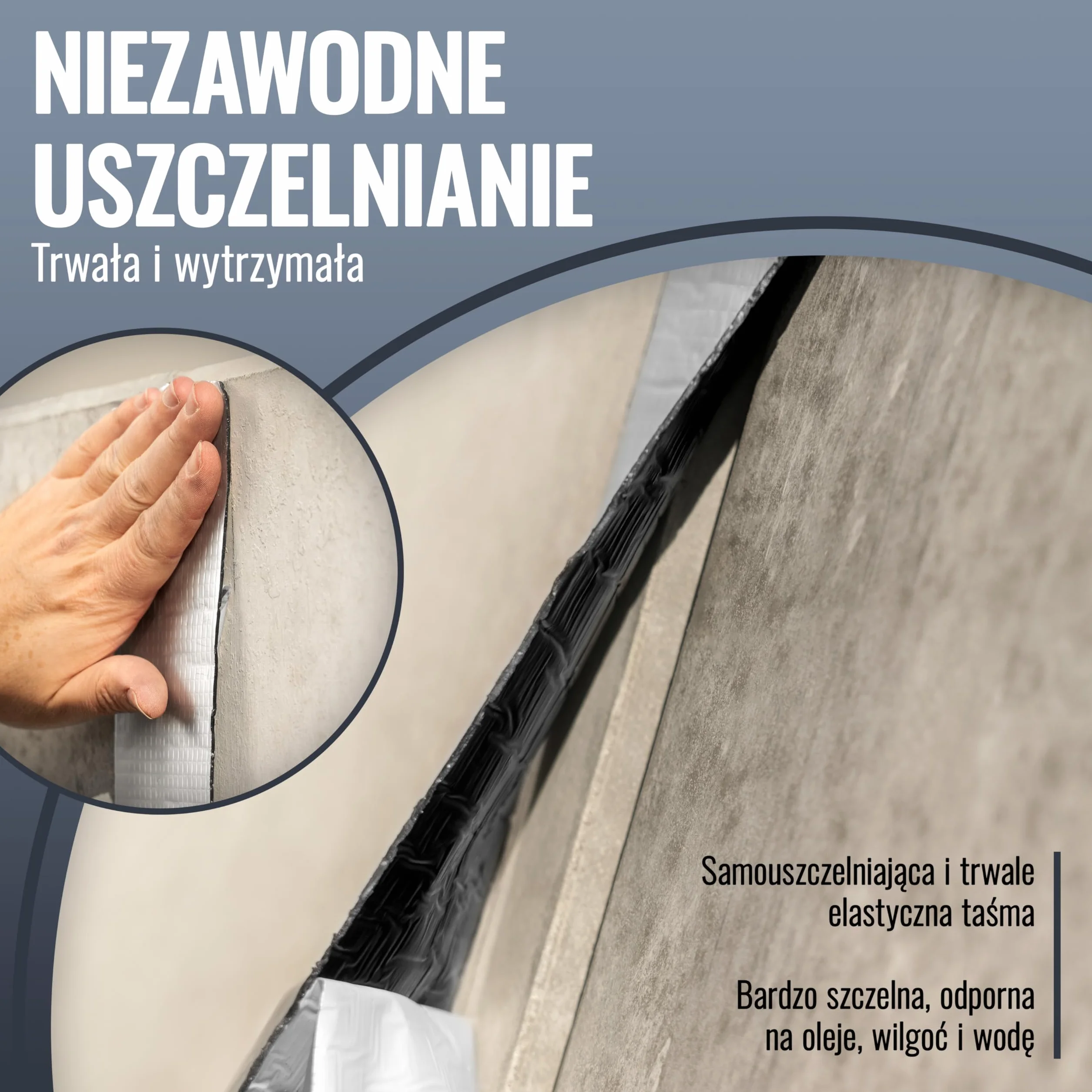 Poppstar butylowa taśma aluminiowa (10m x 100mm x 1,2mm), bardzo wodoszczelna naprawcza taśma klejąca do stosowania na zewnątrz