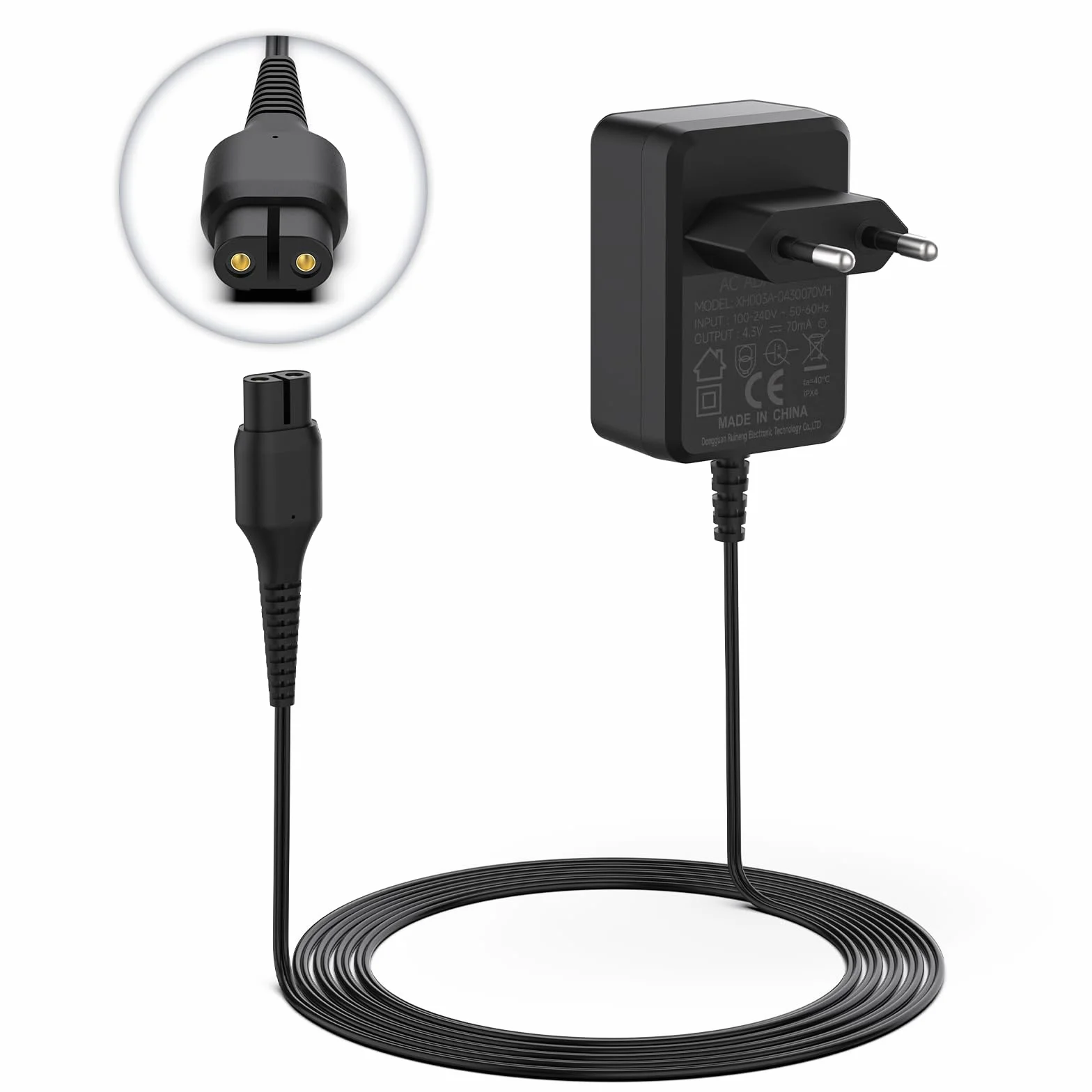 One Blade kabel do ładowania 4,3 V ładowarka do Philips OneBlade QP2520 QP2570 QP2620 MG3730 MG3720 MG5720 MG5730 BT3208 BT3206 A00390 golarka Shaver zasilacz kabel