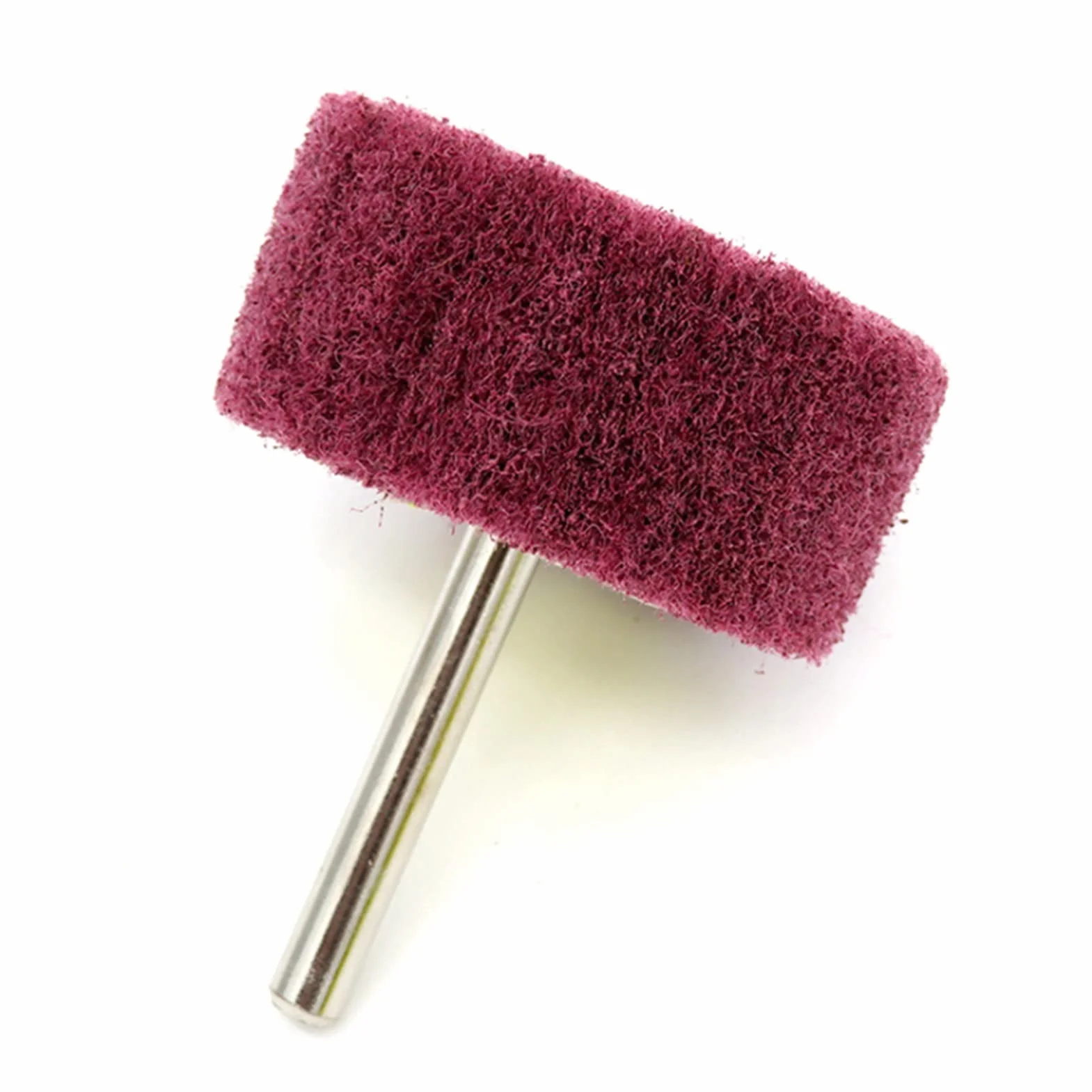 Szczotka tarczowa Szczotka tarczowa z drutu nylonowego Pół tuzina 6 sztuk Średnica 50 mm 2-calowe koła listkowe z włókna nylonowego Krążki szorujące z chwytem 6 mm Obrotowe narzędzia ścierne