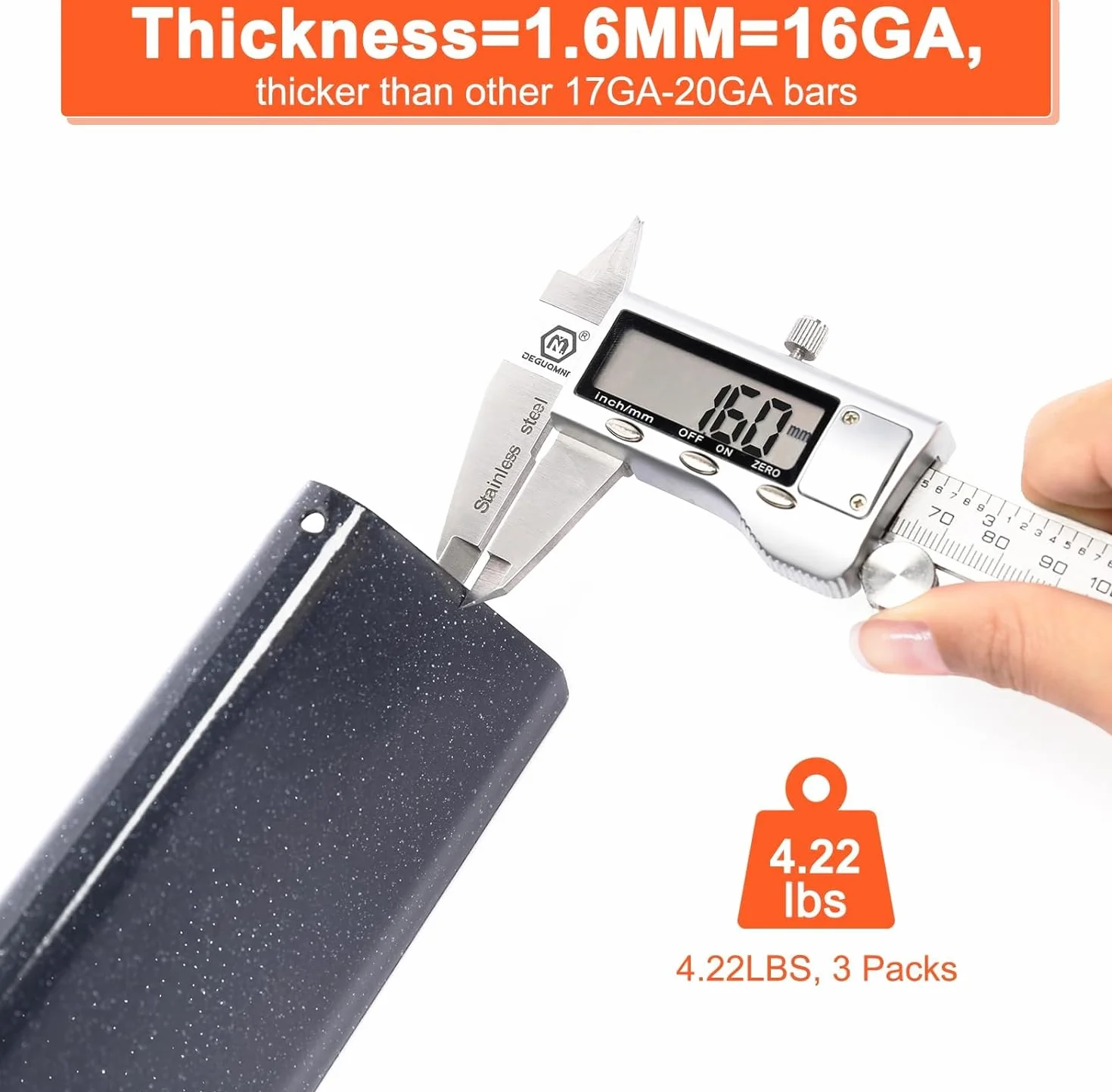 GFTIME 38,9 cm batoniki do grilla gazowego Weber Spirit E210 E220 S210 S220 2013-2016 emaliowana płyta grzewcza części zamienne pokrywy