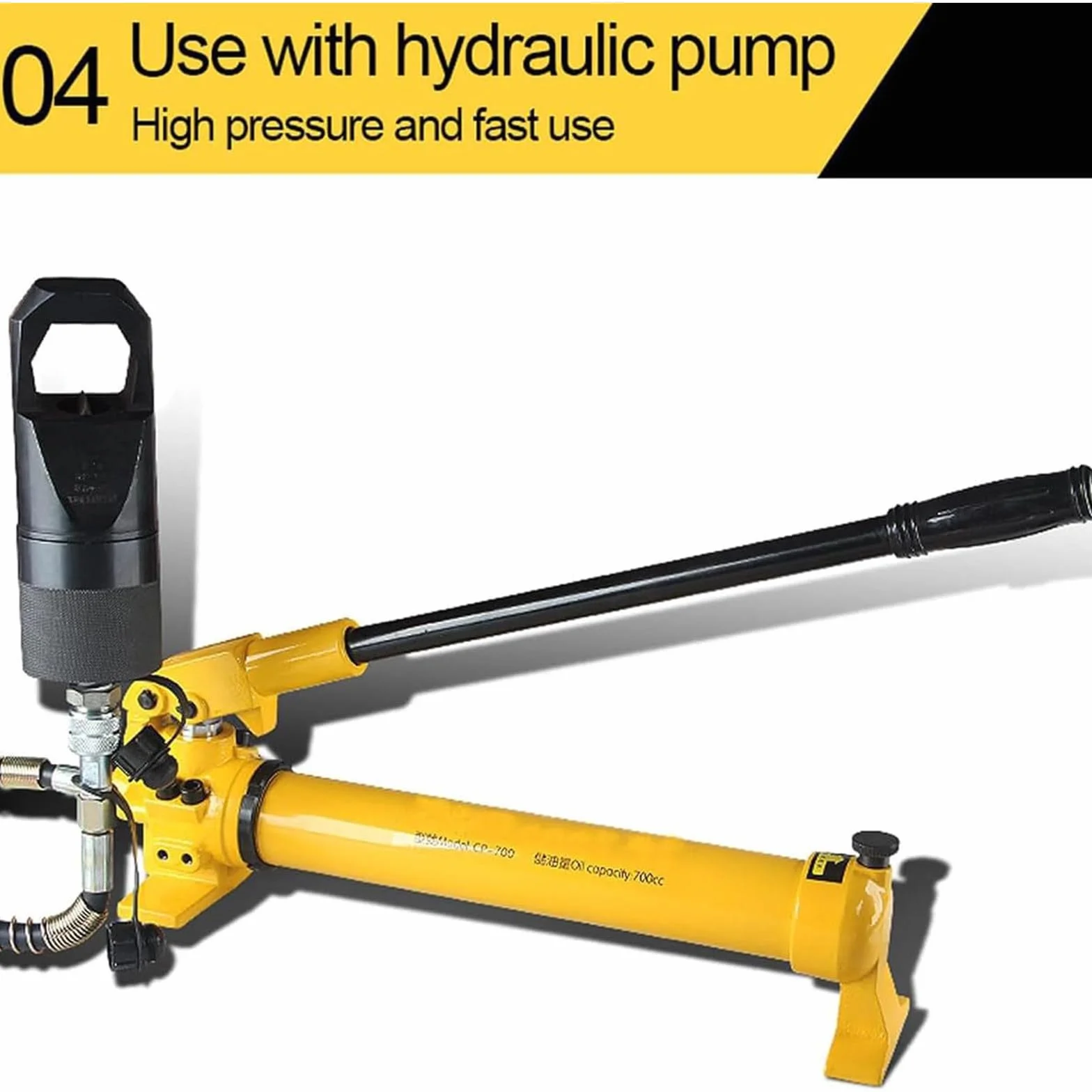Hydrauliczny przecinak do nakrętek typu dzielonego, hydrauliczny przecinak do nakrętek, przecinak do łamania nakrętek typu dzielonego, przecinak do łamania nakrętek (5T+CP180)
