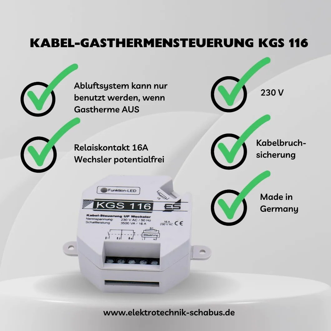 Schabus Kabel do sterowania gazem 1 szt.
