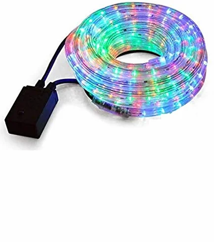 ŚWIATŁA WĄŻ LED ŚWIATŁA ŚWIĄTECZNE NA ZEWNĄTRZ RGB Ciepły Zimny 10 15 20 M (Ciepła biel, 10 m)