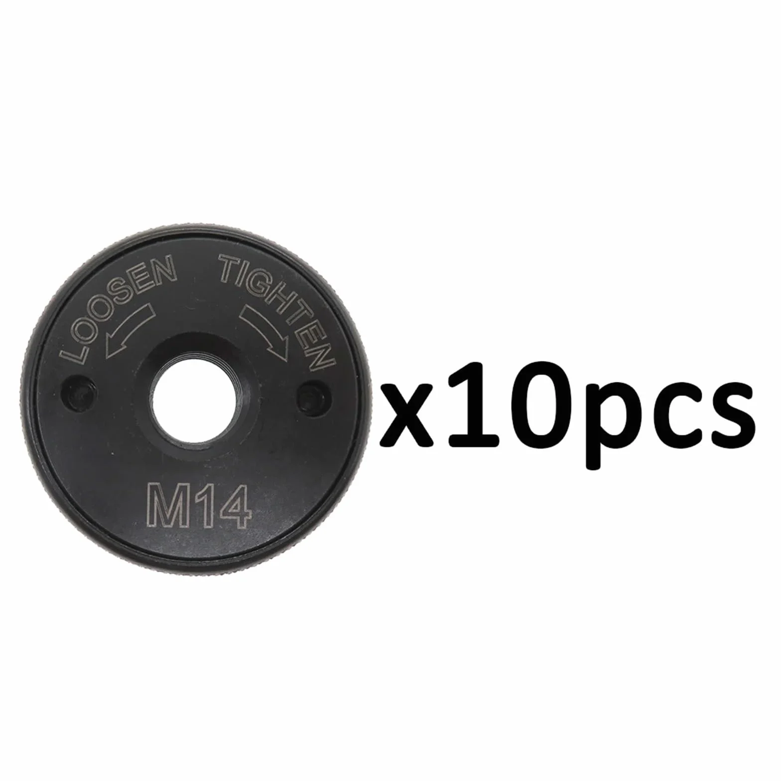 Nakrętka szybkiego montażu do szlifierki kątowej, Uchwyt talerzowy z nakrętką M14 do szlifierki 125-230 mm Szybkozłączka 50 mm Multicolor 2 szt.(F)