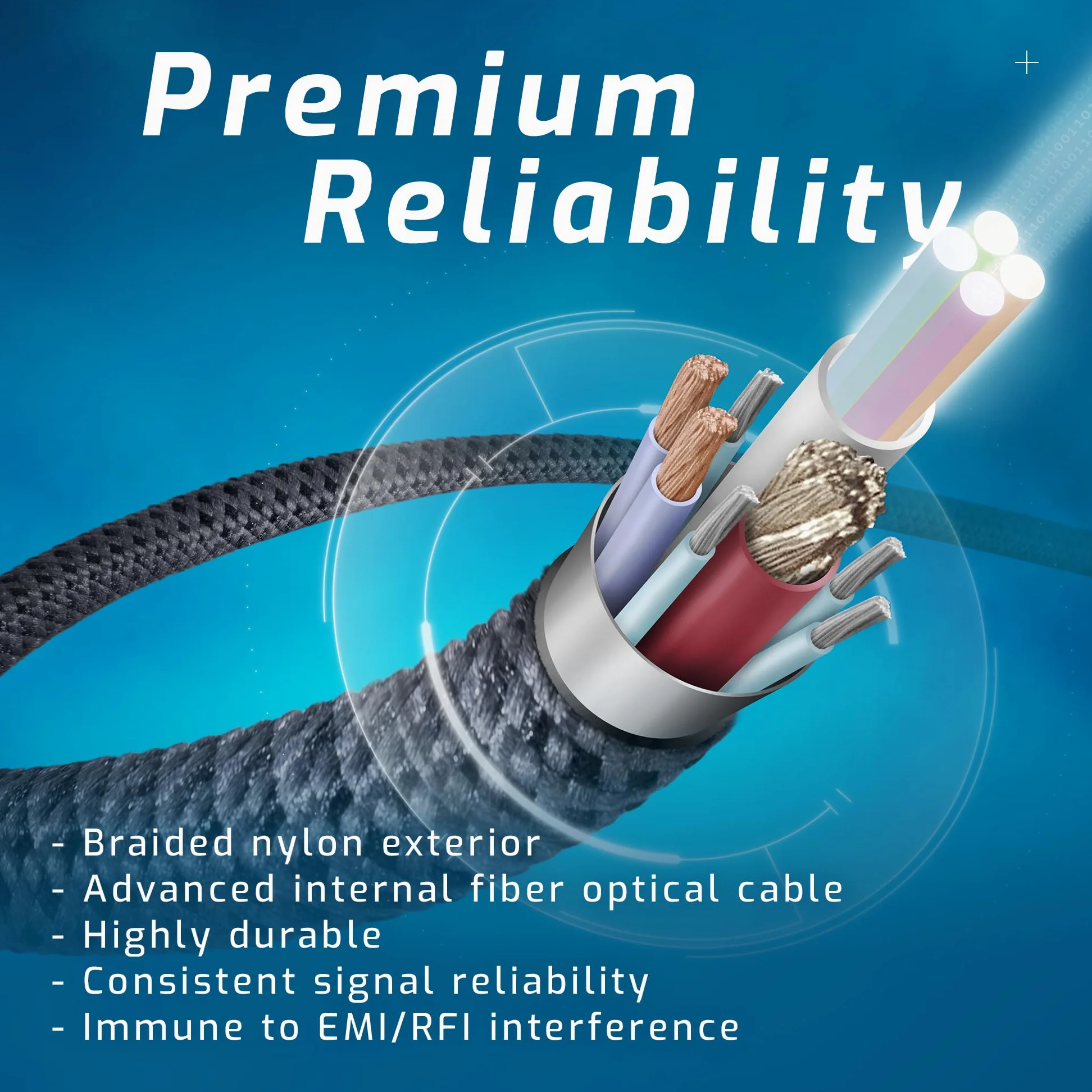 Kabel optyczny USB4 (40 Gb/s) o długości 3,0 m firmy OWC