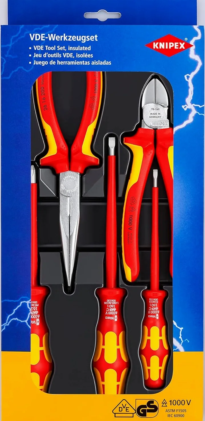KNIPEX Zestaw narzędzi VDE 5-częściowy, 00 20 13