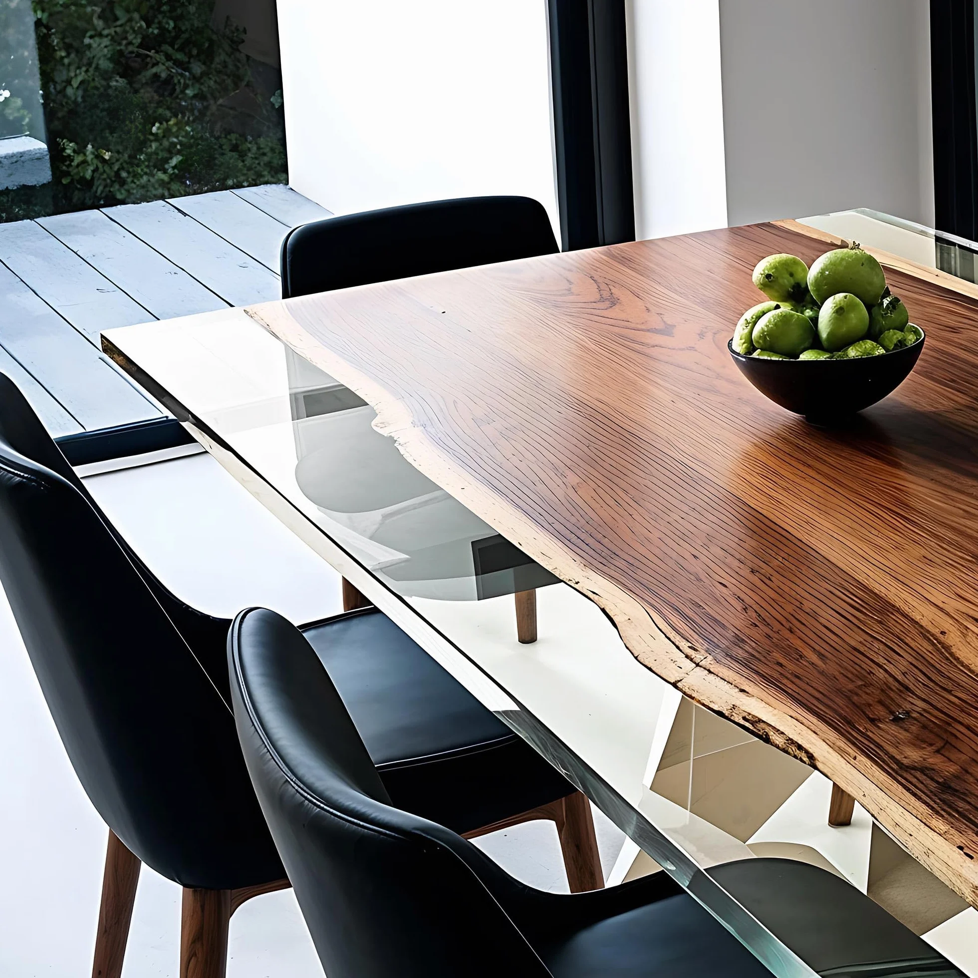EPODEX Zestaw Żywicy Epoksydowej ECO MAX | Przezroczysta do zalewów do 10cm | Z pigmentami lub bez | Do stołów typu river table, lamp, wysokich projektów i innych zastosowań