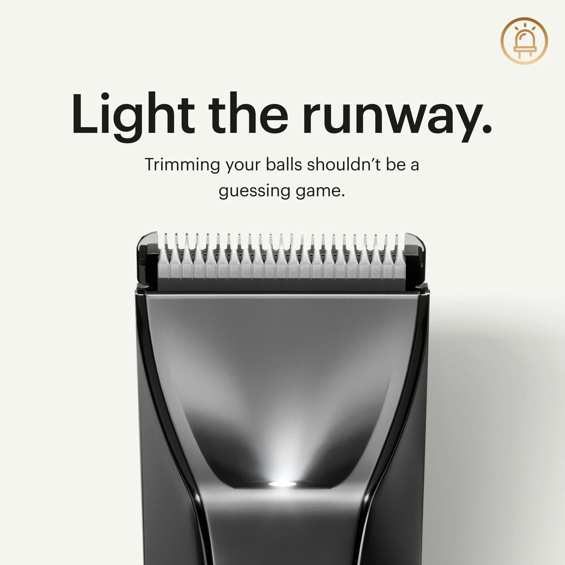 MANSCAPED™ elektryczny trymer do okolic intymnych The Lawn Mower™ 4.0, wymienny moduł ceramicznego ostrza, wodoszczelna maszynka do włosów na mokro/sucho, ze stacją ładującą, golarka pielęgnacyjna dla