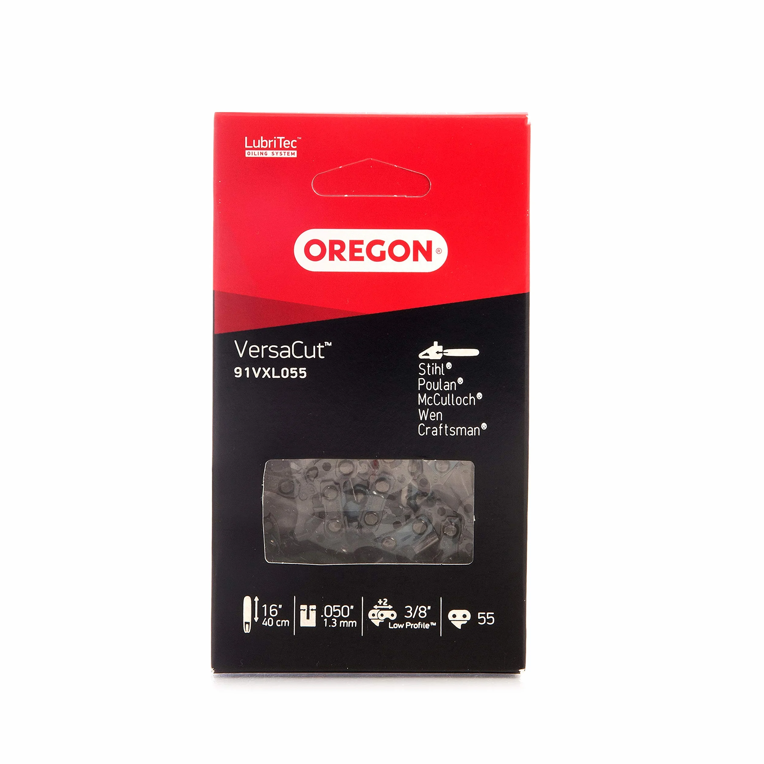 Oregon Łańcuch do Piły Łańcuchowej VersaCut 3/8" Niski Profil 1,3 mm 40 cm 56 Ogniwa 91VXL