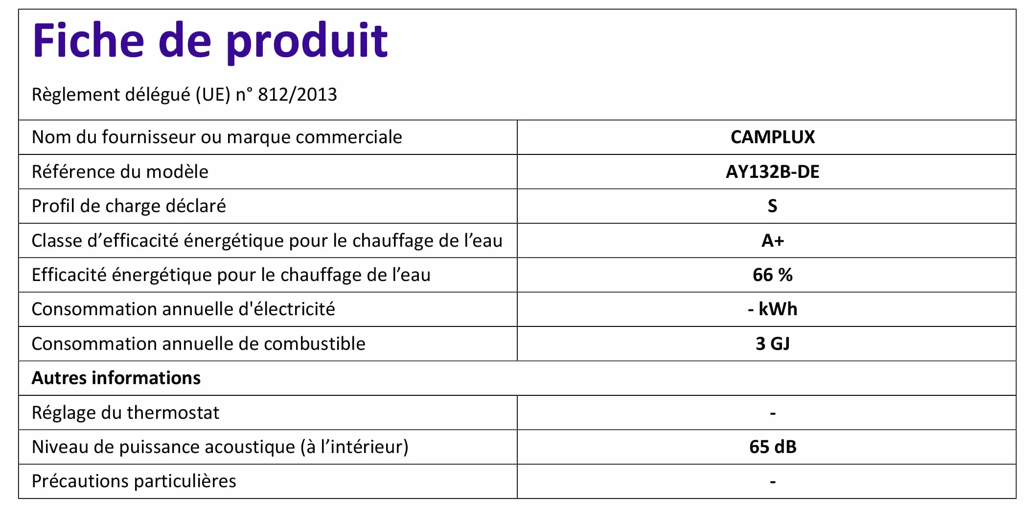 Camplux AY132B-DE bezzbiornikowy podgrzewacz wody 50 mbar, 5 litrów LPG z przenośnym uchwytem, 10 kW, propan lub butan, do prysznica kempingowego