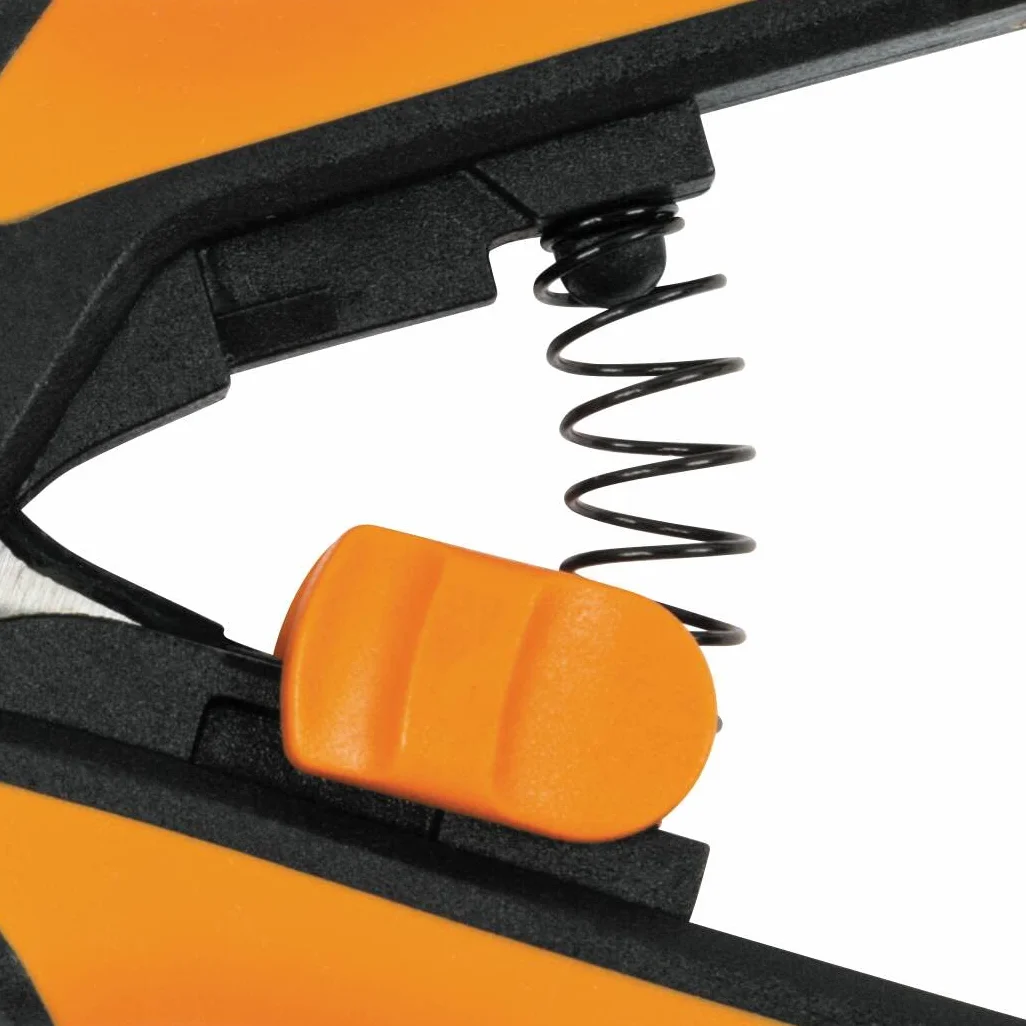 Fiskars Solid Sekator Teleskopowy 21.5 cm Pomarańczowy Czarny
