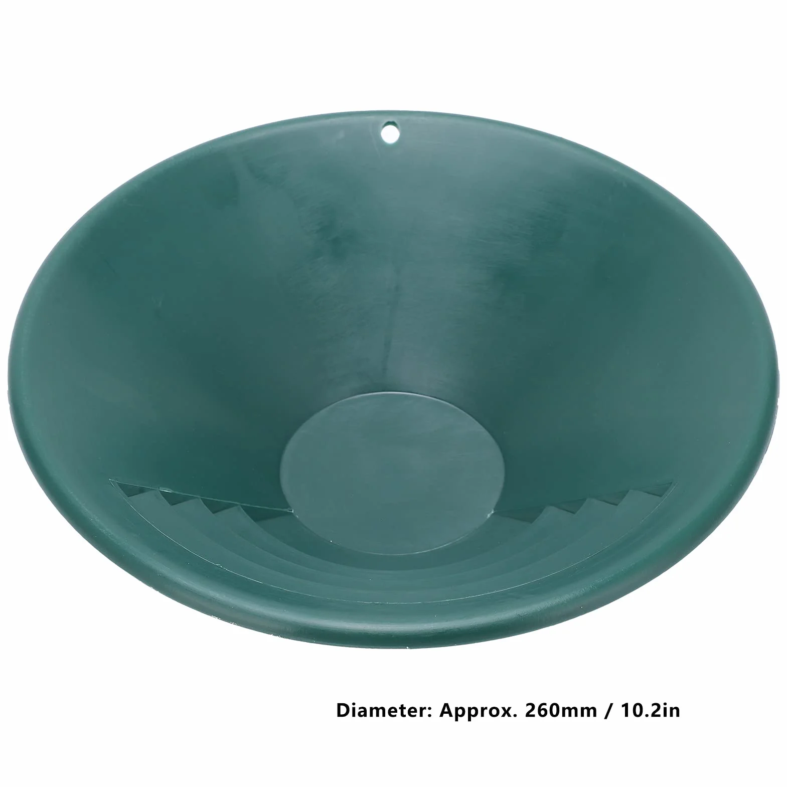 Klasyfikator Złoto 26×26×11 260mm Złota Patelnia do Płukania Abs Złoto Przesiewanie Klasyfikatora Sito do Prania Akcesoria do Tacy Zielone Płukanie Złota Złota Miska do Mycia