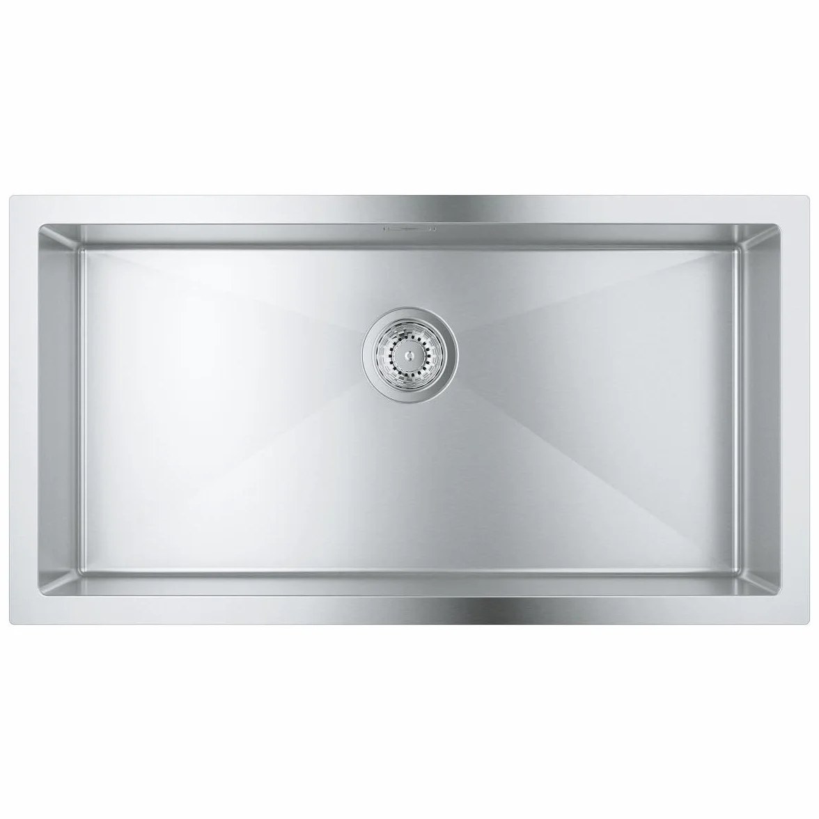 GROHE K700 | 1 miska | Zlewozmywak kuchenny - montaż od góry lub podtynkowy | w zestawie: zestaw na odpady, kosz na odpady, zestaw montażowy | stal nierdzewna | 31580SD1