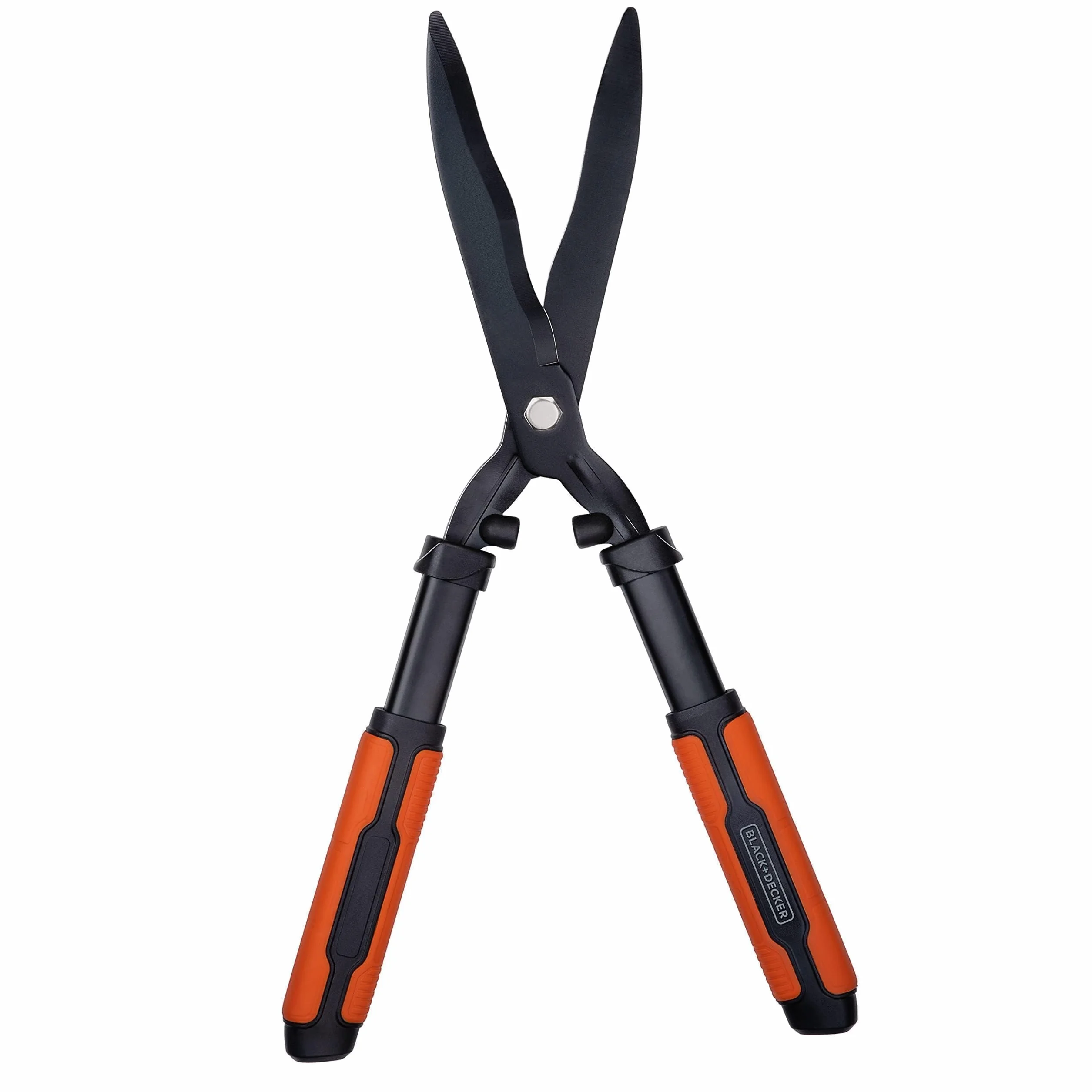 BLACK+DECKER Nożyce do żywopłotu 53 cm ząbkowane ostrza stalowe