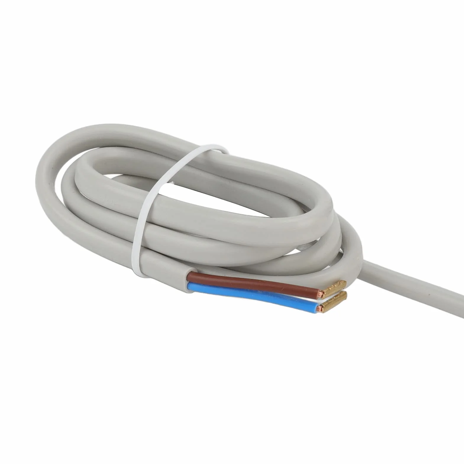 Elektryczny Siłownik Termiczny 2 W, Siłownik do Ogrzewania Podłogowego 230 V Rozdzielacz Zamknięty IP54 Wodoodporny Zawór Termostatyczny do Ogrzewania Podłogowego do Systemu