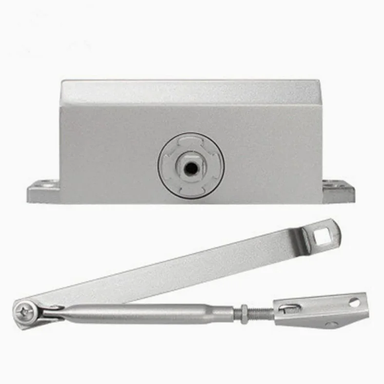 Automatyczny system bezpieczeństwa do drzwi z regulacją prędkości do drzwi lewych/prawostronnych, aluminium 25-45 kg, 900 m, idealny do użytku wewnętrznego i niezawodnego zamknięcia.