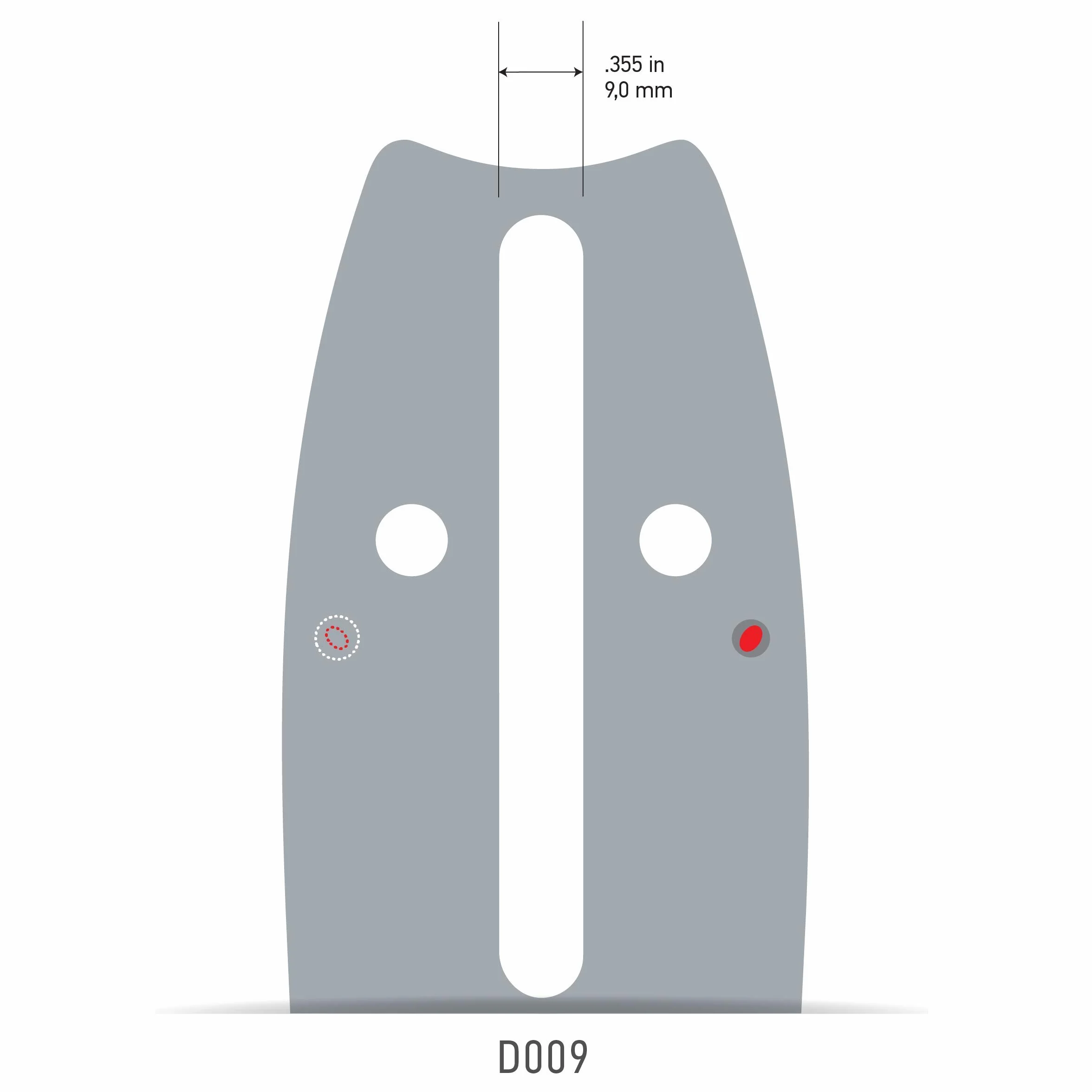Oregon 188SFHD009 szyna prowadząca Pro-AM 45 cm 3/8" 1,5 mm