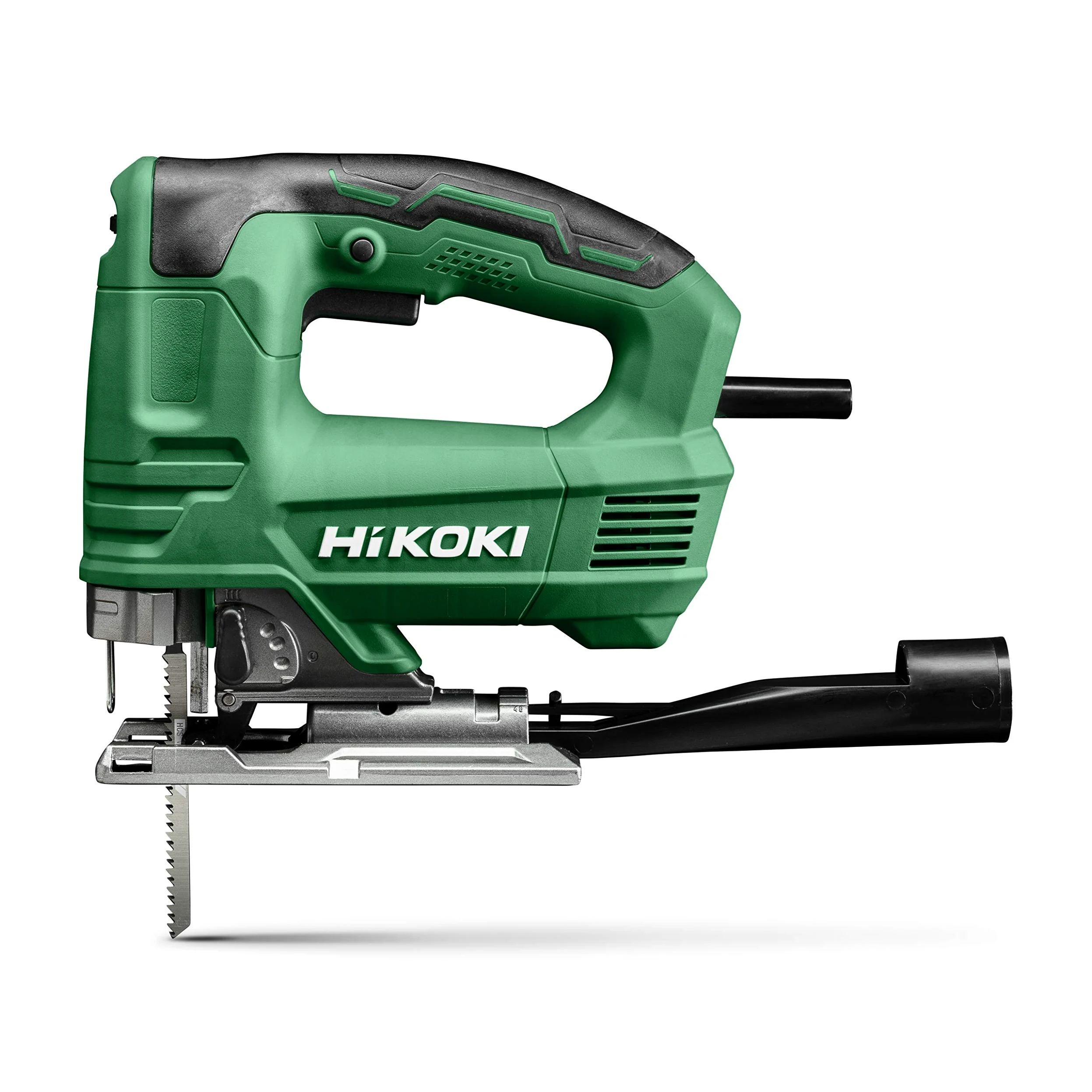 HiKOKI Stichsäge CJ90VST2 (705W, 26 mm Sägehub, Regelelektronik, PL-System, 4-stufige Pendelhubeinstellung, Zubehör, inkl. Sägeblatt)