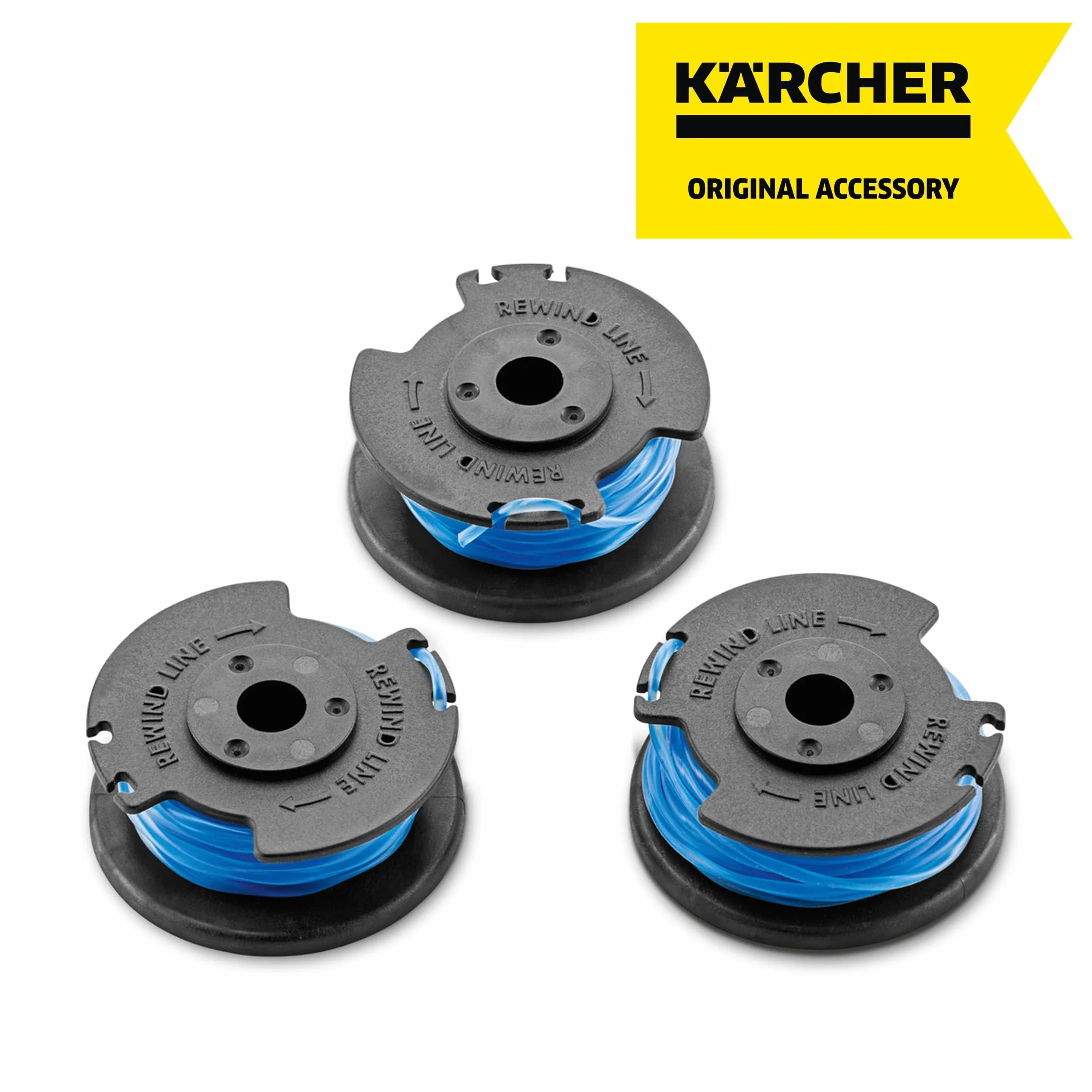 Kärcher zestaw żyłek do podkaszarki akumulatorowej LTR 18 Battery, 3 szt., 3,7 m, 1,6 mm