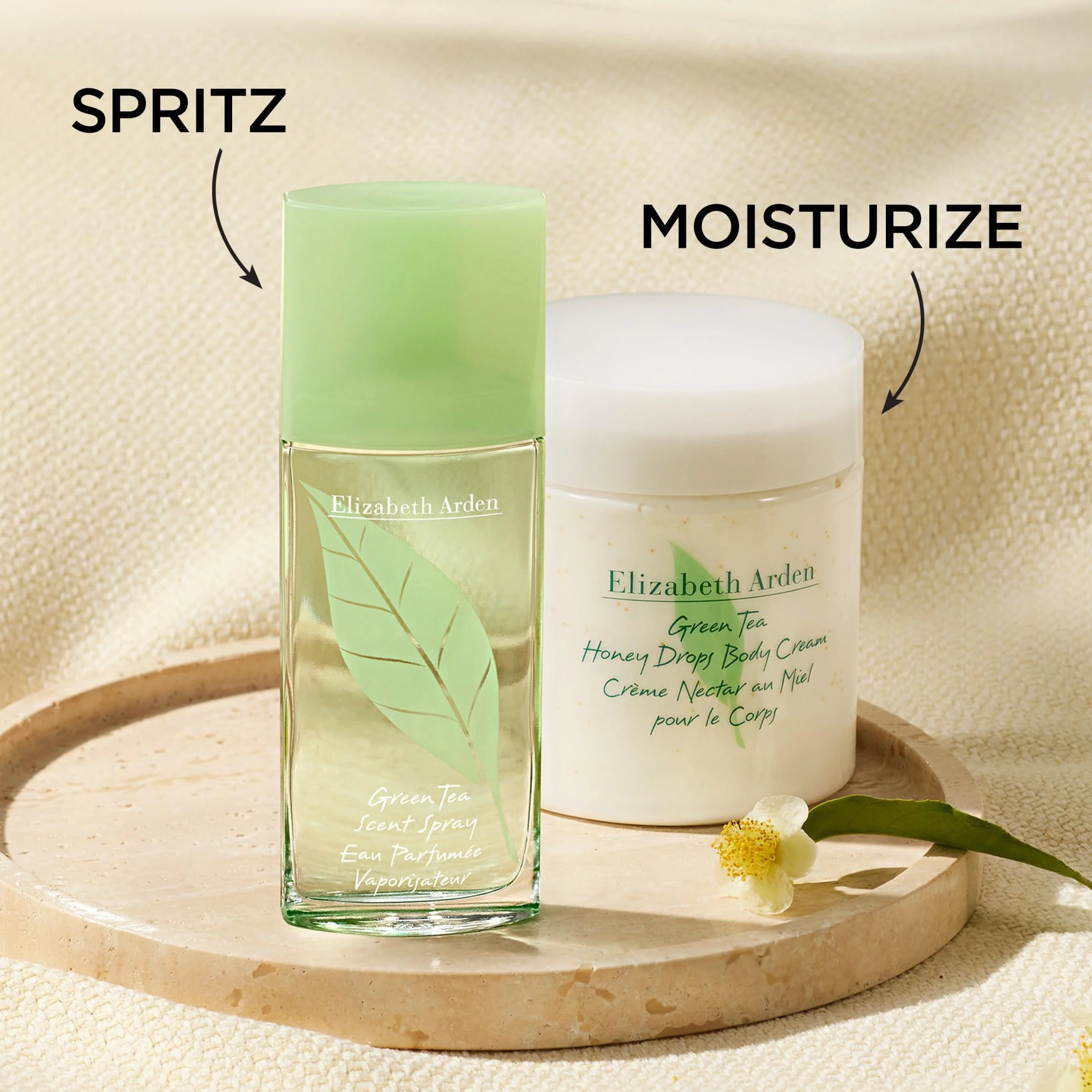 Elizabeth Arden Green Tea – Eau de Parfum Spray femme/women, 50 ml, orzeźwiający zapach damski z kwiatową nutą cytrusową, naturalne składniki i wybrane nuty zapachowe, perfumy na co dzień