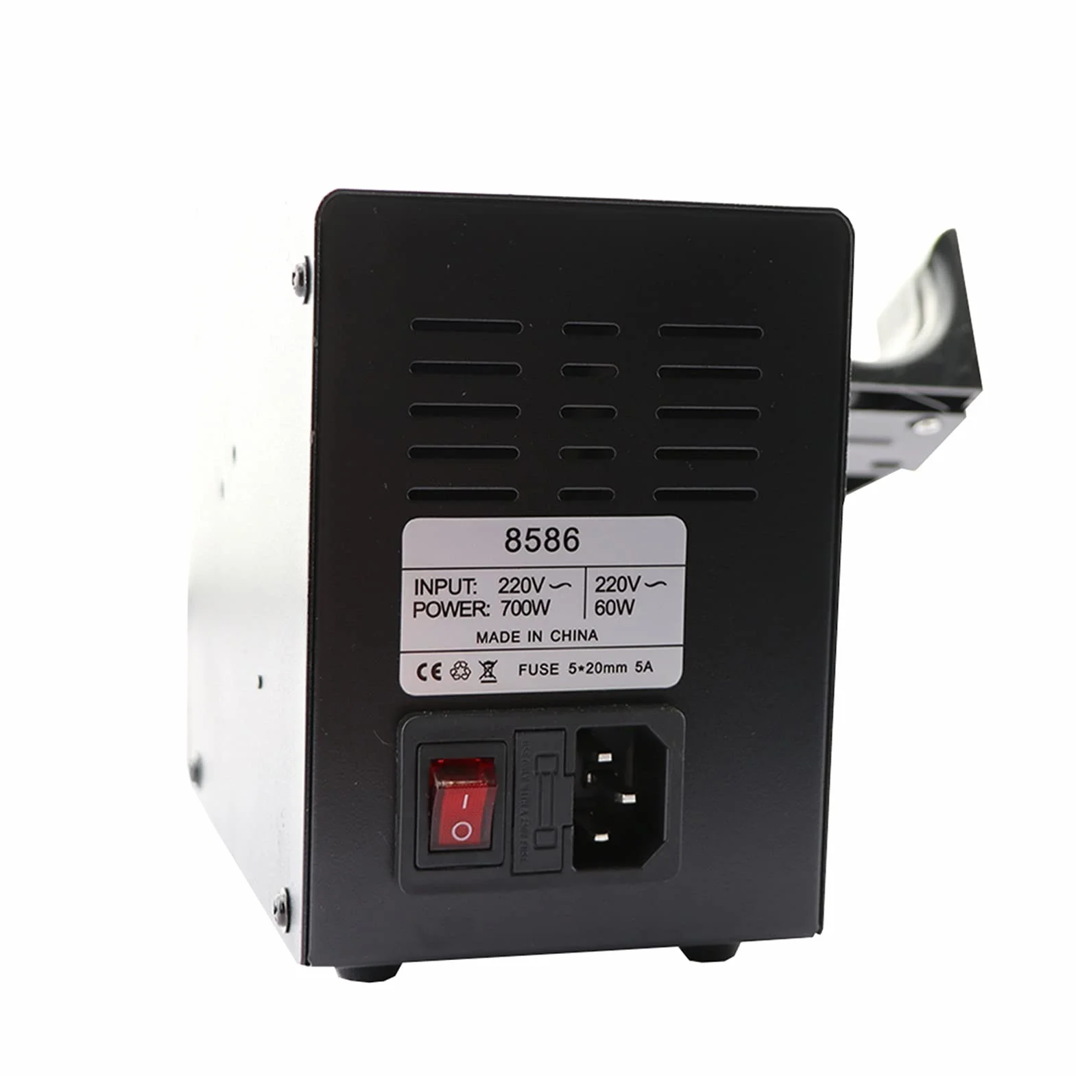 Stacja Lutownicza SMD BGA. Przeróbka Desolding Station Lutowca 8586 11 0V / 220 V 760W ESD Lutownica Hot Air Heat do zestawu narzędzi naprawy spawania(SET-4)