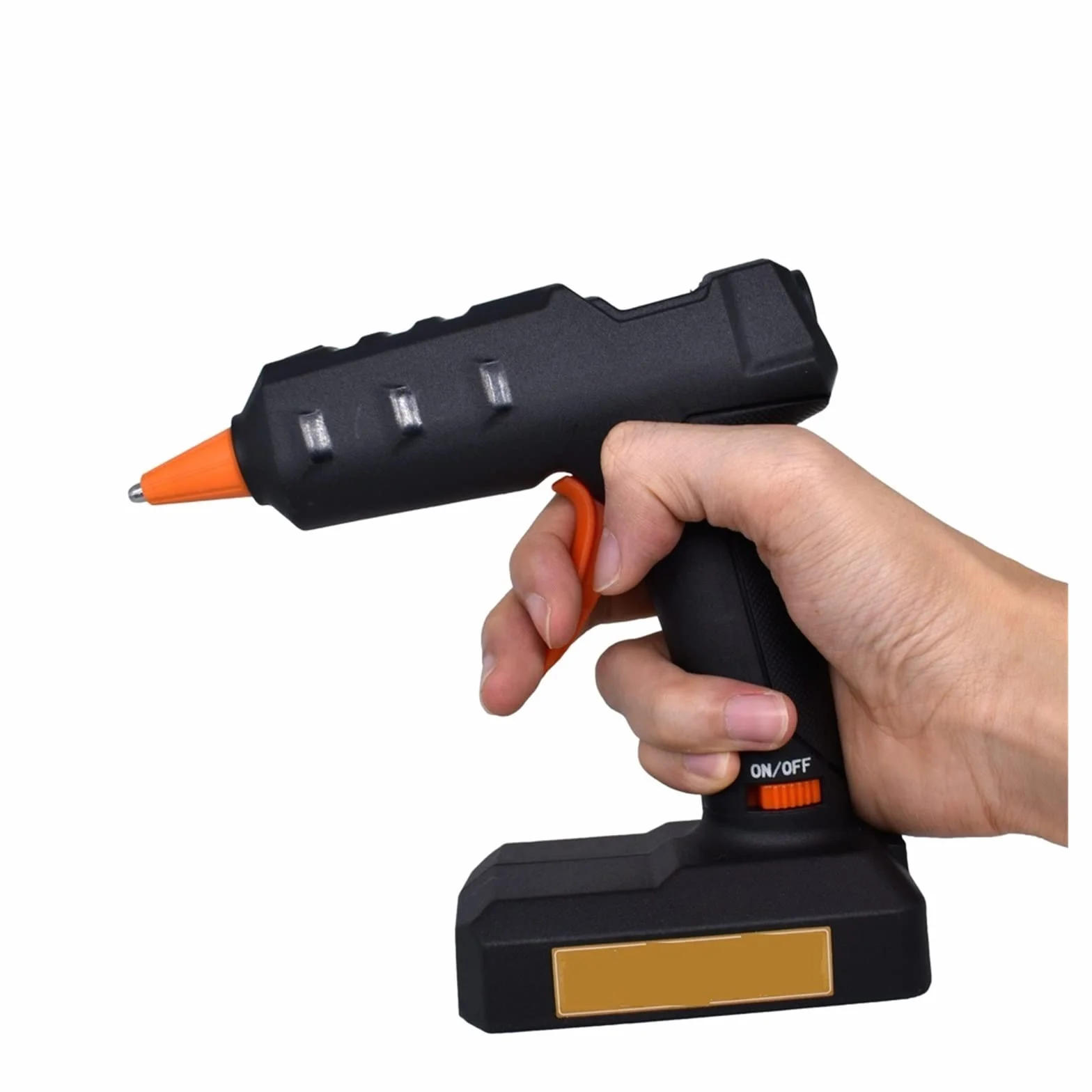 Pistolet Do Kleju Na GorąCo 50W Bezprzewodowy Pistolet Do Klejenia Baterii Strona Główna Produkcja DIY Naprawa Klejenie Bezprzewodowy Pistolet Do Klejenia Na Gorąco Z 7mm Klej W Sztyfcie(SET-2)