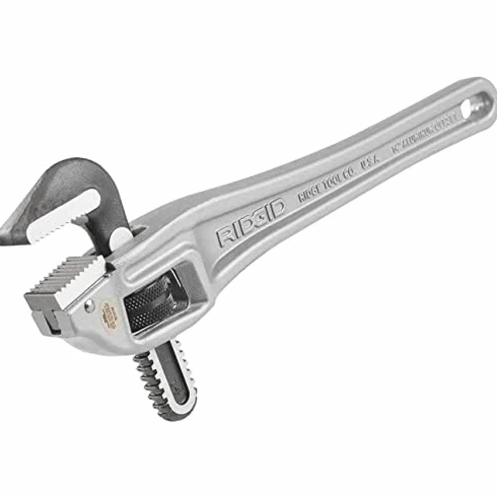 RIDGID 31120 model 14 wygięte szczypce do rur z aluminium, 14" klucz sanitarny