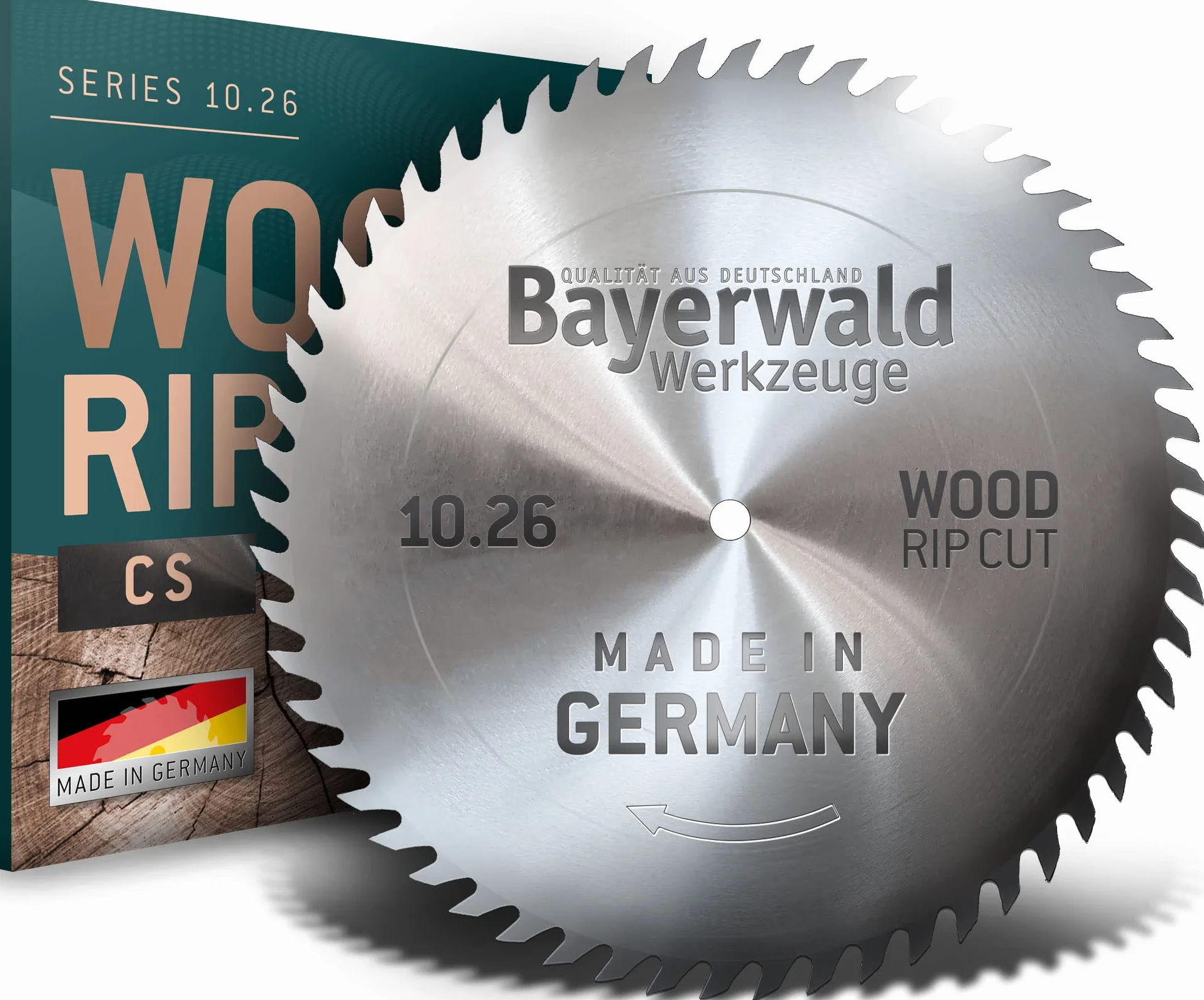 Bayerwald - CS brzeszczot do piły tarczowej - Ø 700 mm x 3,2 mm x 30 mm | ząb wilczy (56 zębów) | grube, szybkie cięcie – drewno opałowe i materiały drewnopochodne/przekrój podłużny i przekrój