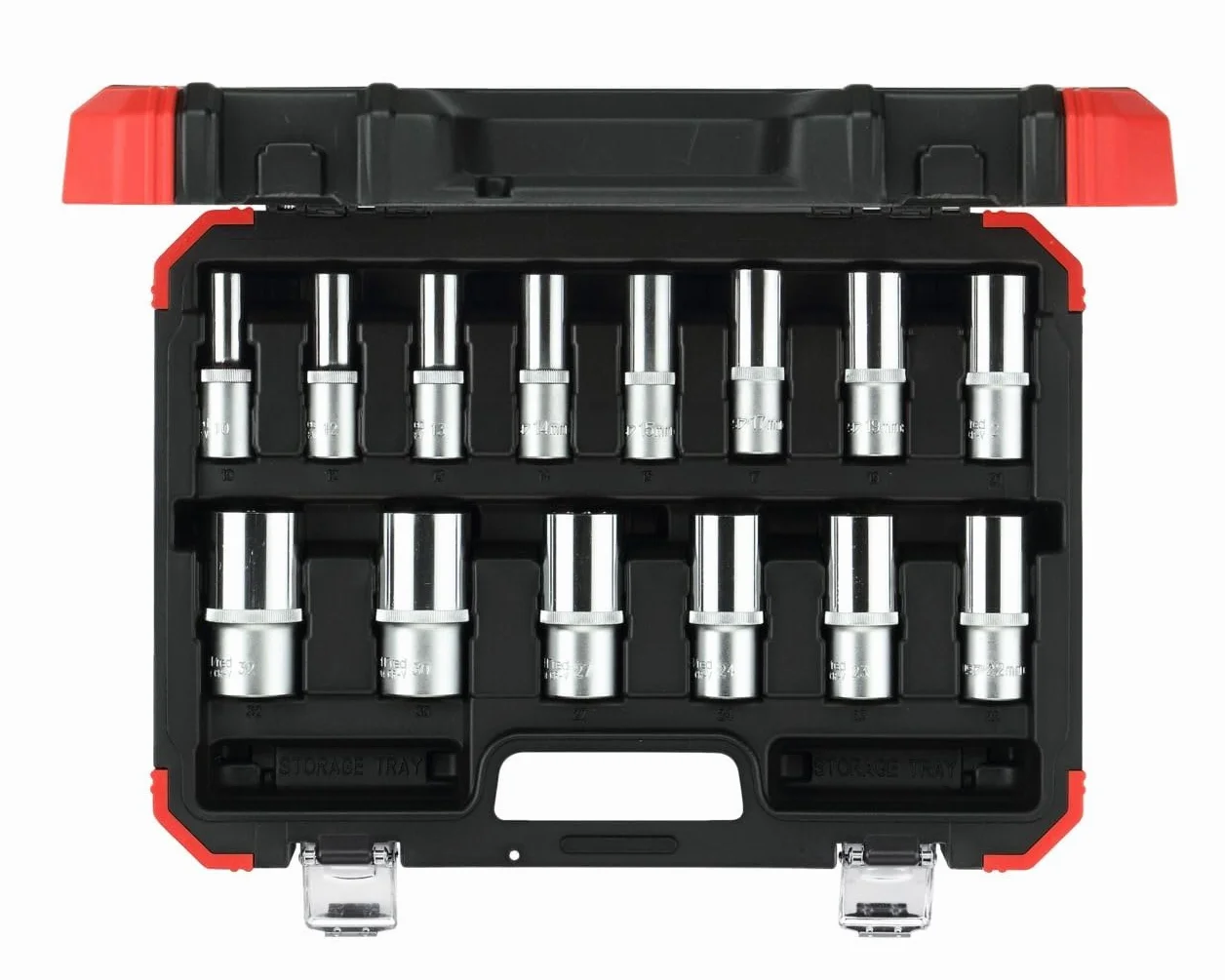 GEDORE red Zestaw kluczy nasadowych 1/2" długa wersja, 14-częściowy